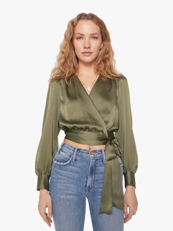 XiRENA Charlotte Shirt - Serpentine sold by MOTHER