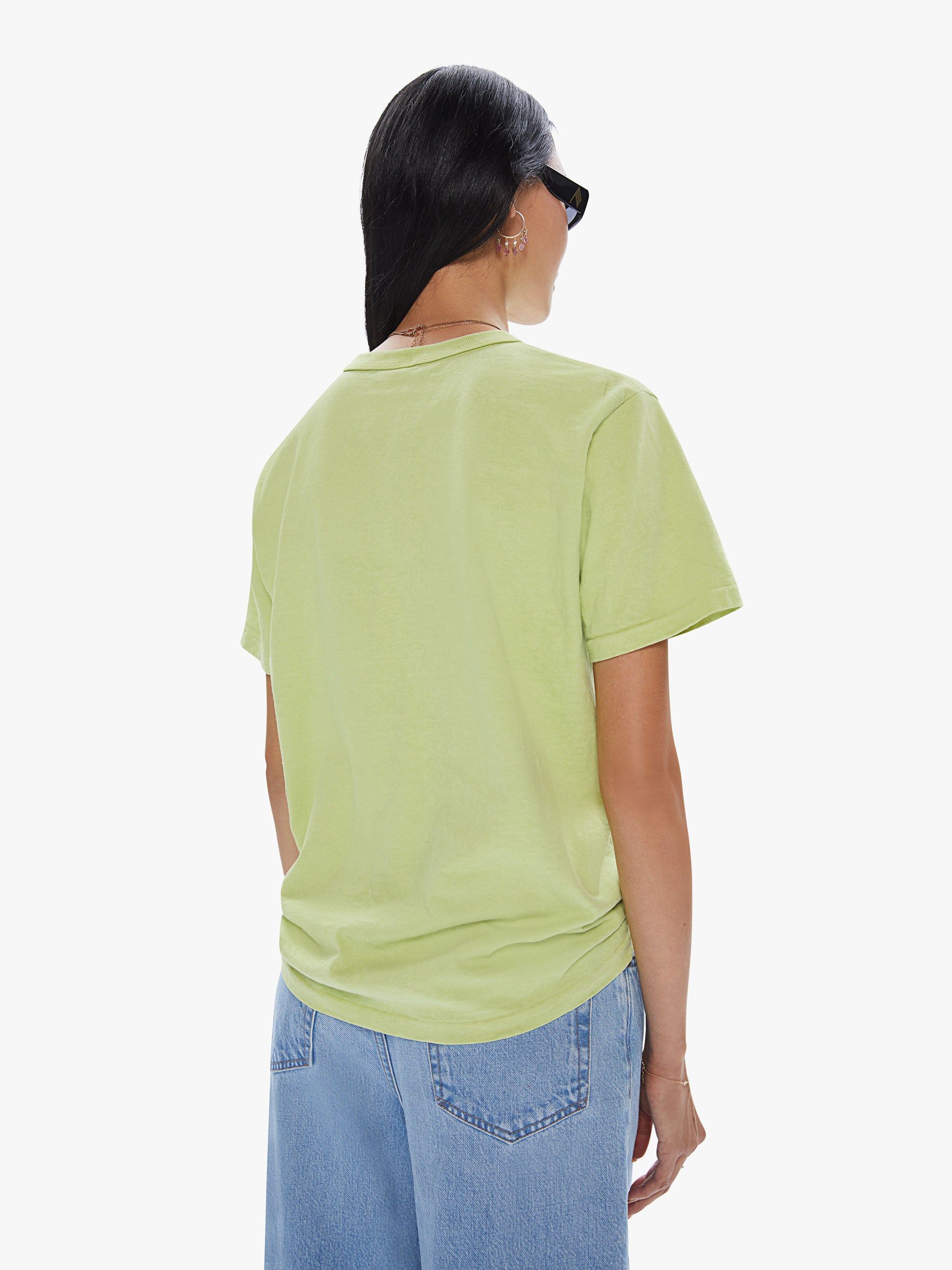 Velva Sheen S/S Crew Neck Tee - Lime sold by MOTHER product image thumbnail 4