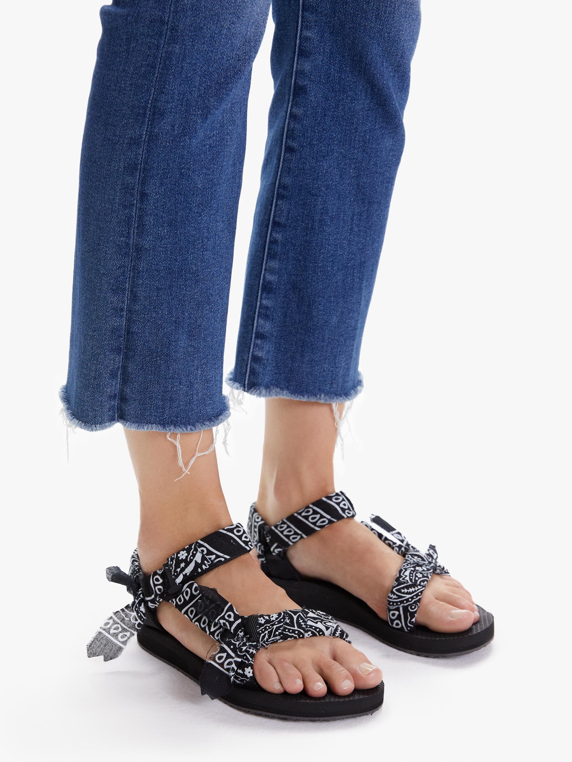 Arizona Love Trekky Sandal- Black Bandana sold by MOTHER product image thumbnail 3