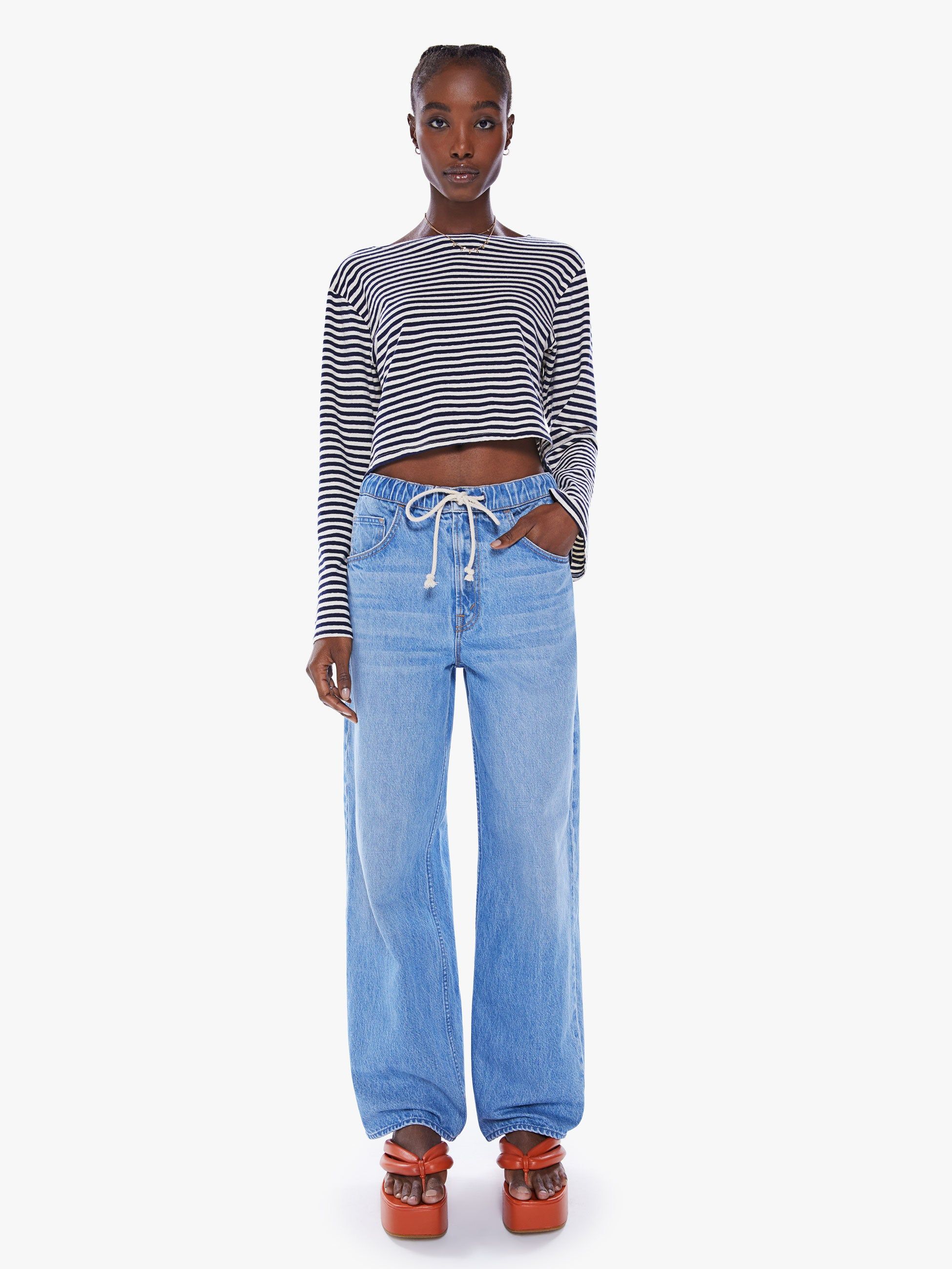 The Skipper Bell - Navy Stripe sold by MOTHER product image thumbnail 5