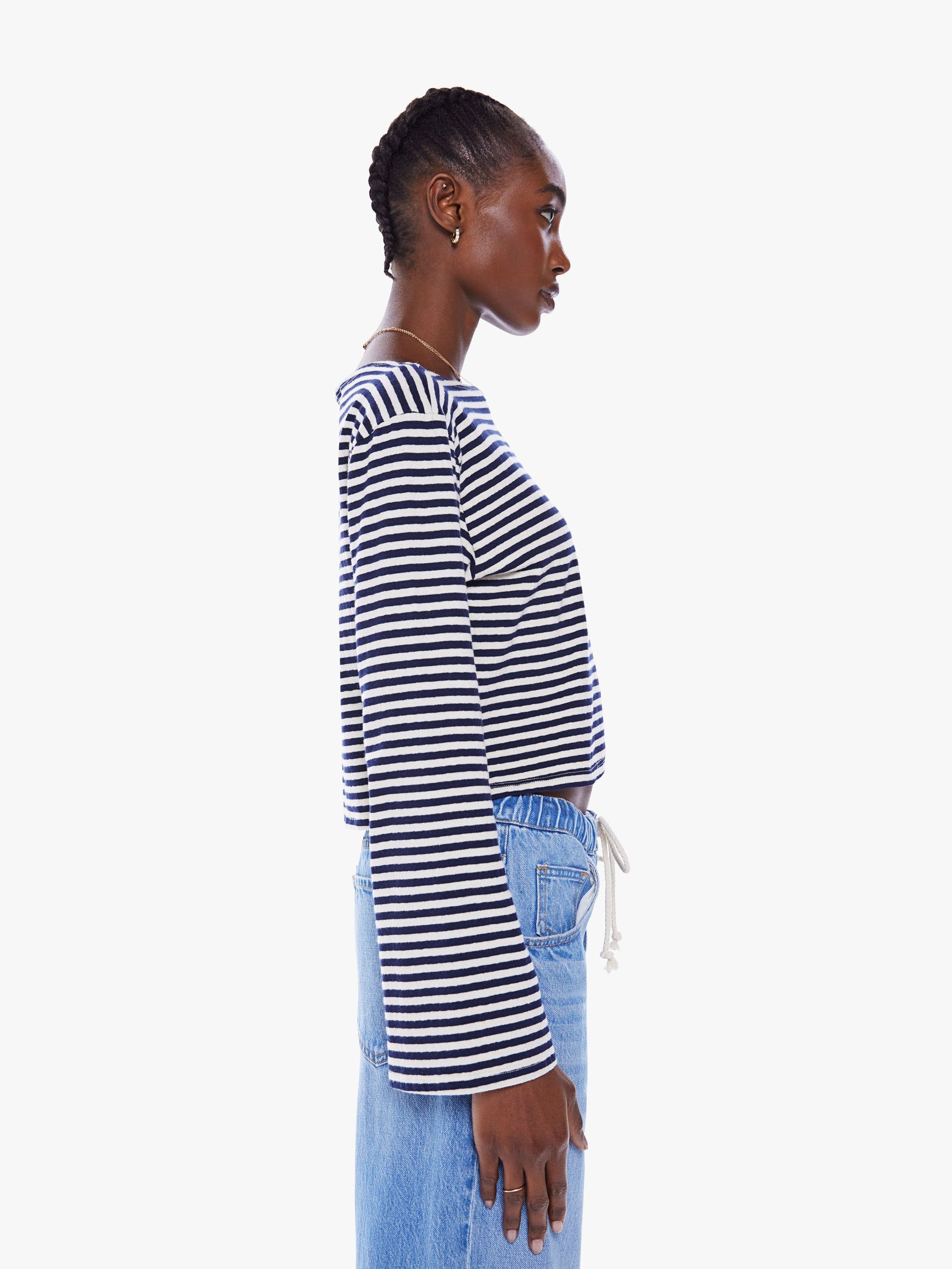 The Skipper Bell - Navy Stripe sold by MOTHER product image thumbnail 3