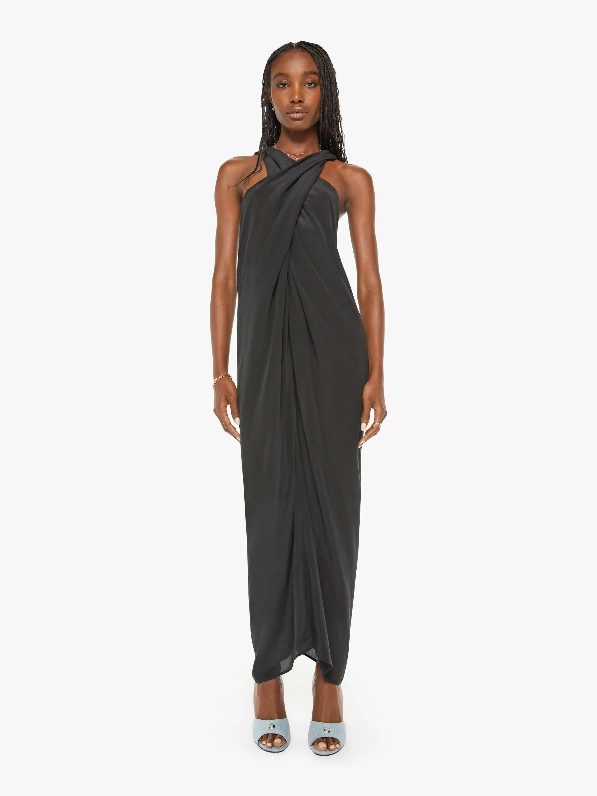 Maria Cher Wiltia Long Dress - Black sold by MOTHER