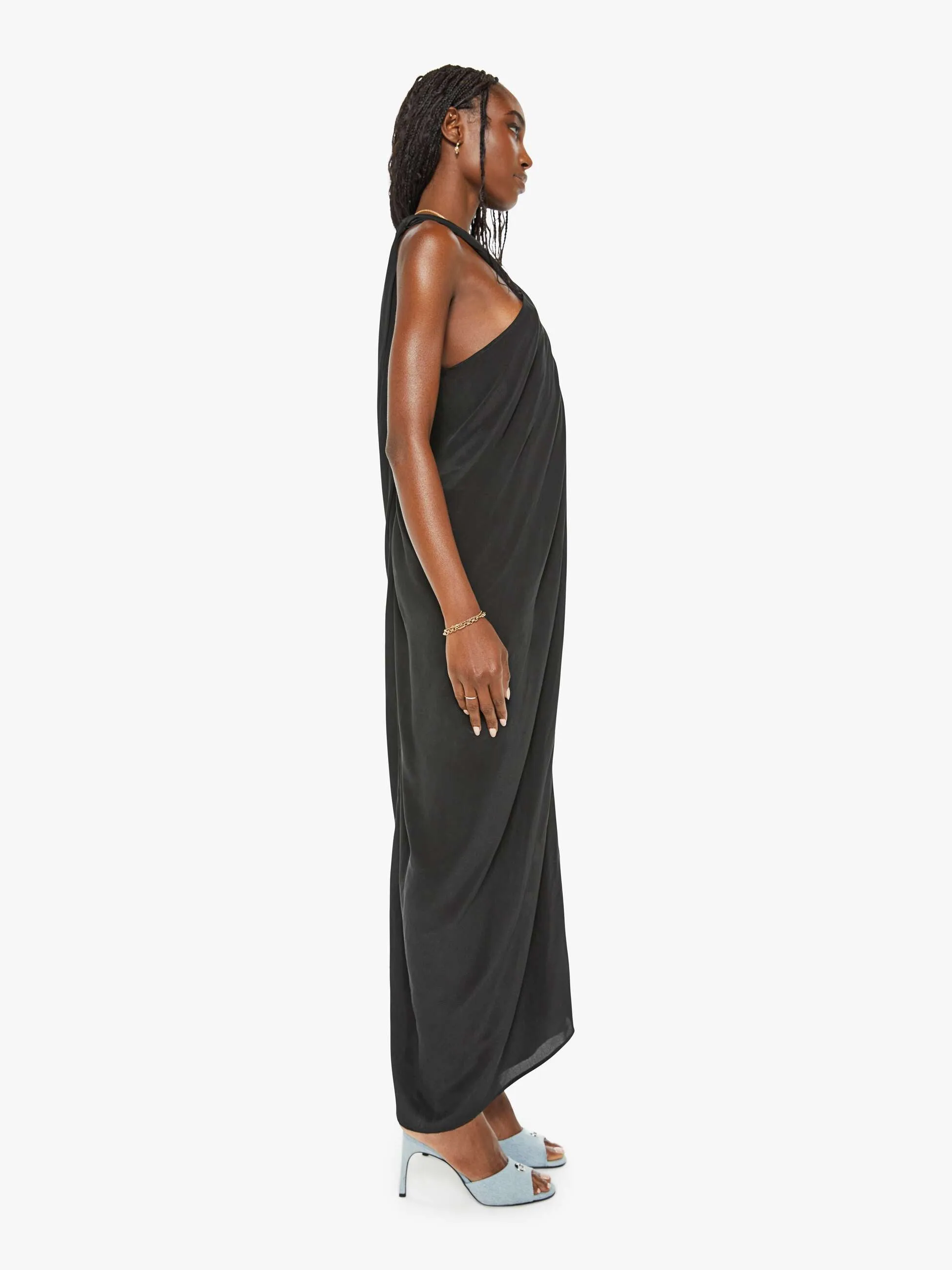 Maria Cher Wiltia Long Dress - Black sold by MOTHER product image thumbnail 2
