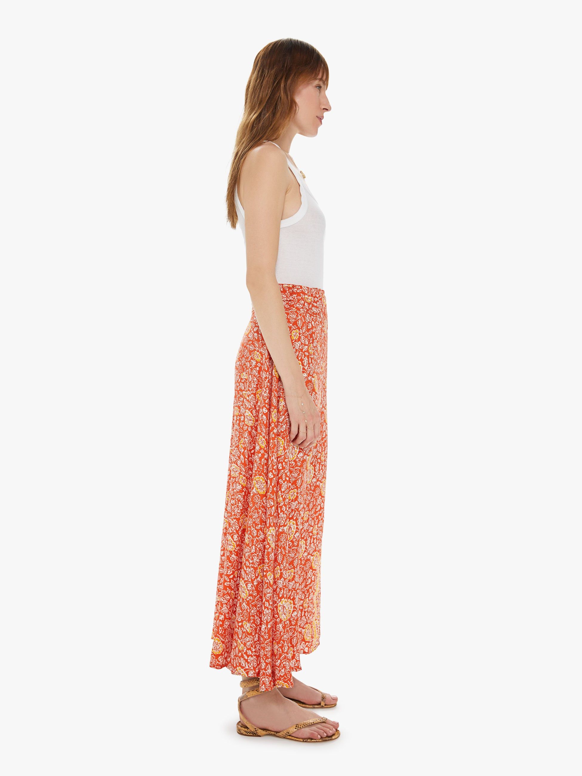 Natalie Martin Lulu Maxi - Floral Print Tuscany Sun sold by MOTHER product image thumbnail 3