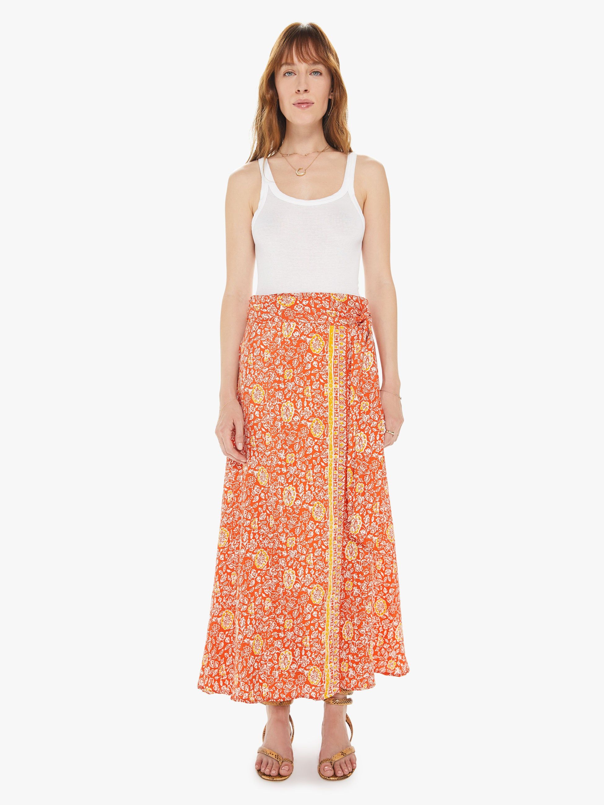 Natalie Martin Lulu Maxi - Floral Print Tuscany Sun sold by MOTHER
