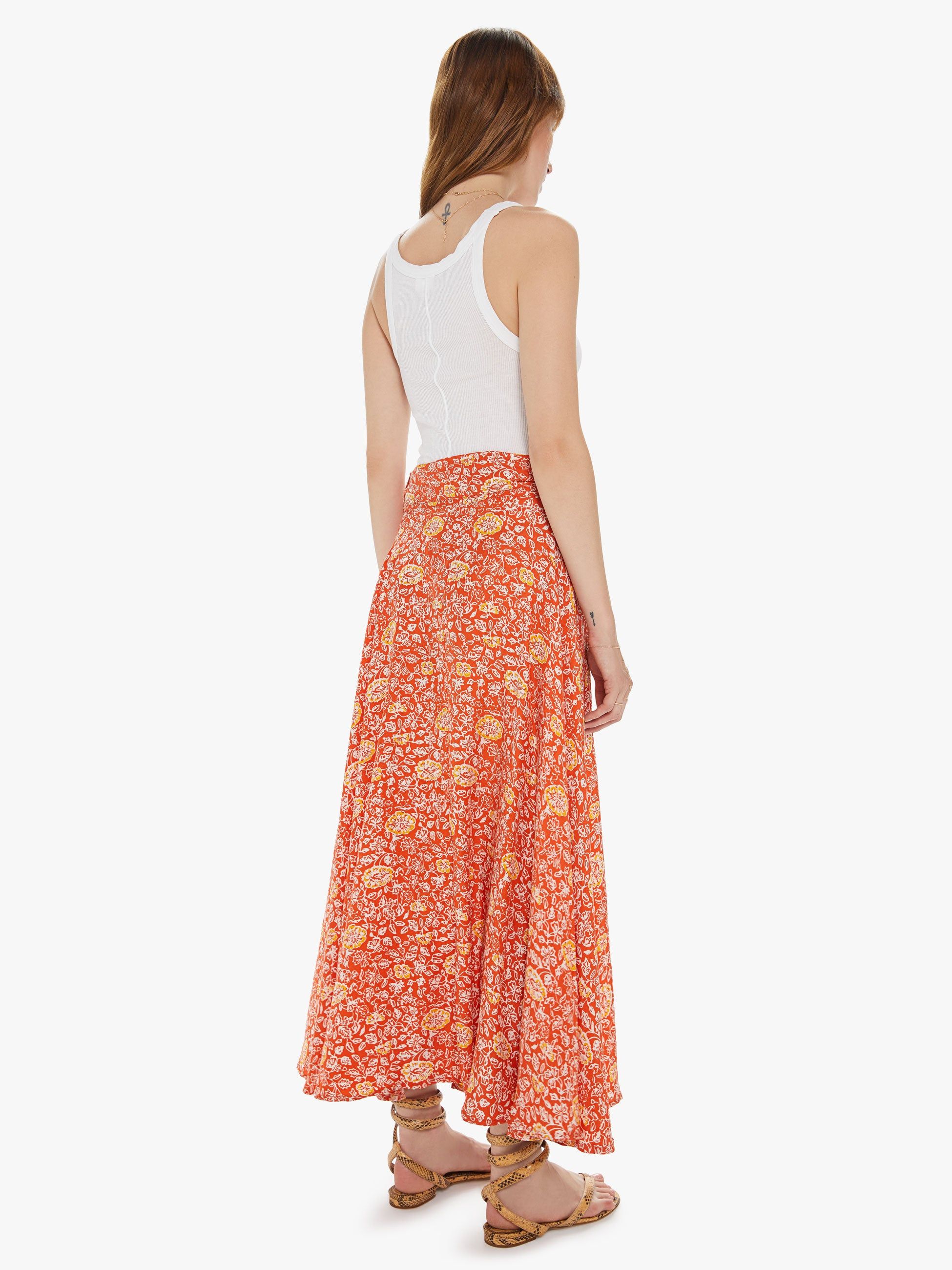 Natalie Martin Lulu Maxi - Floral Print Tuscany Sun sold by MOTHER product image thumbnail 4
