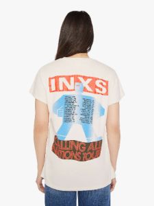 MadeWorn Inxs Tee - Vintage White sold by MOTHER