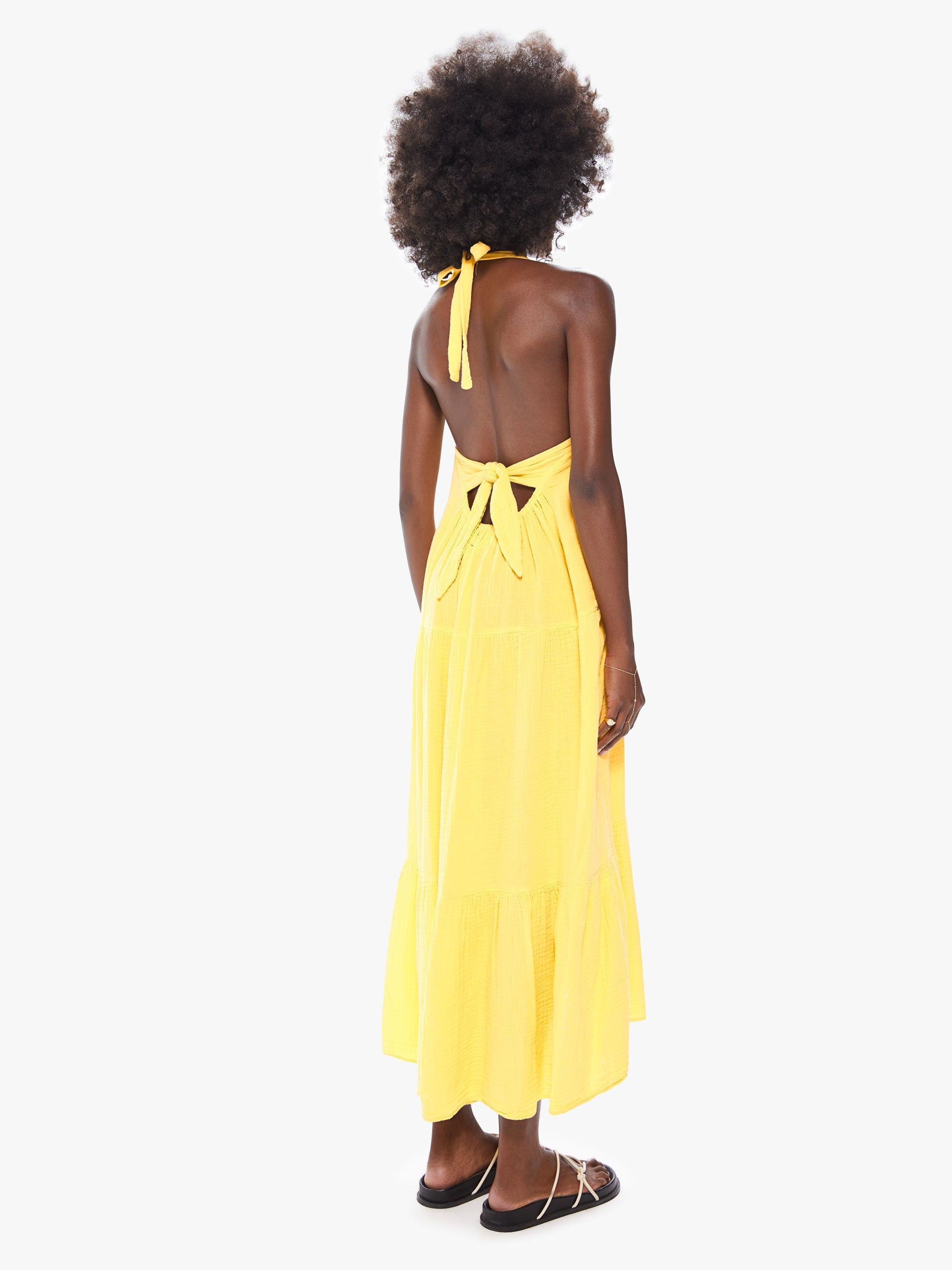 XiRENA Reagen Dress - Limon sold by MOTHER product image thumbnail 4