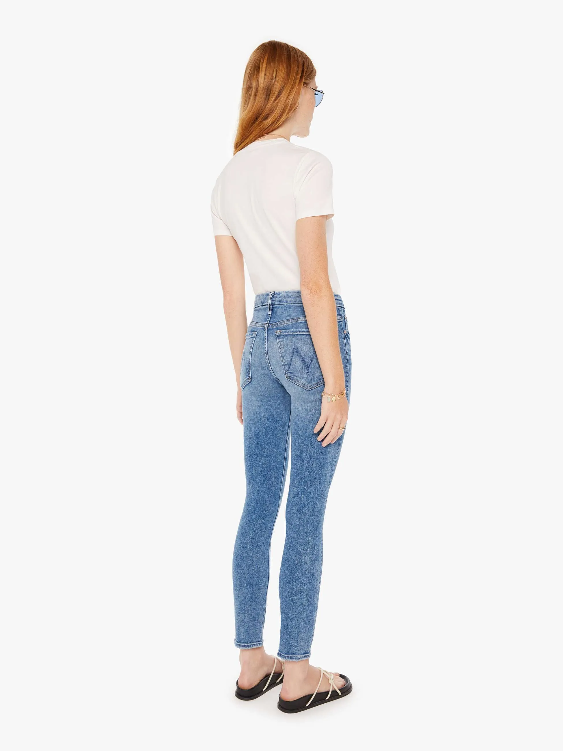 High Waisted Looker Ankle - On The Road sold by MOTHER product image thumbnail 4