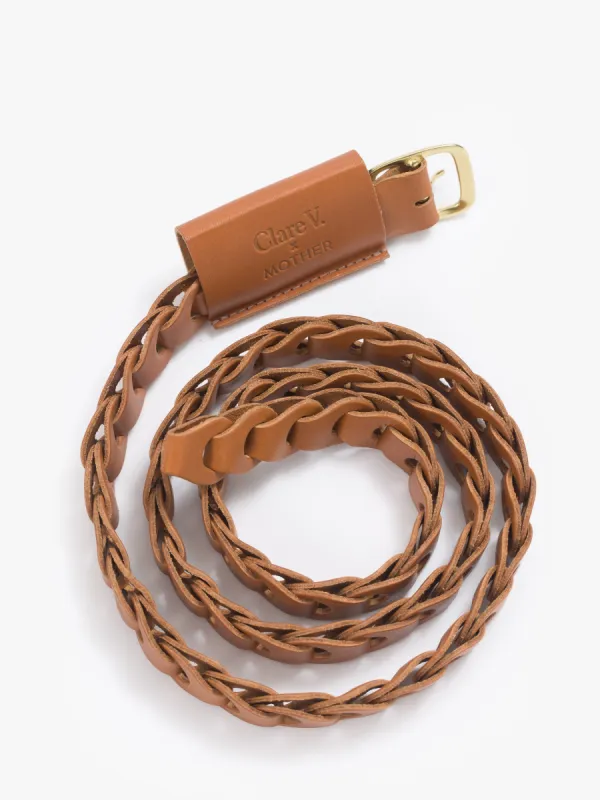 Clare V. x MOTHER The Buckle Up - Cuoio sold by MOTHER