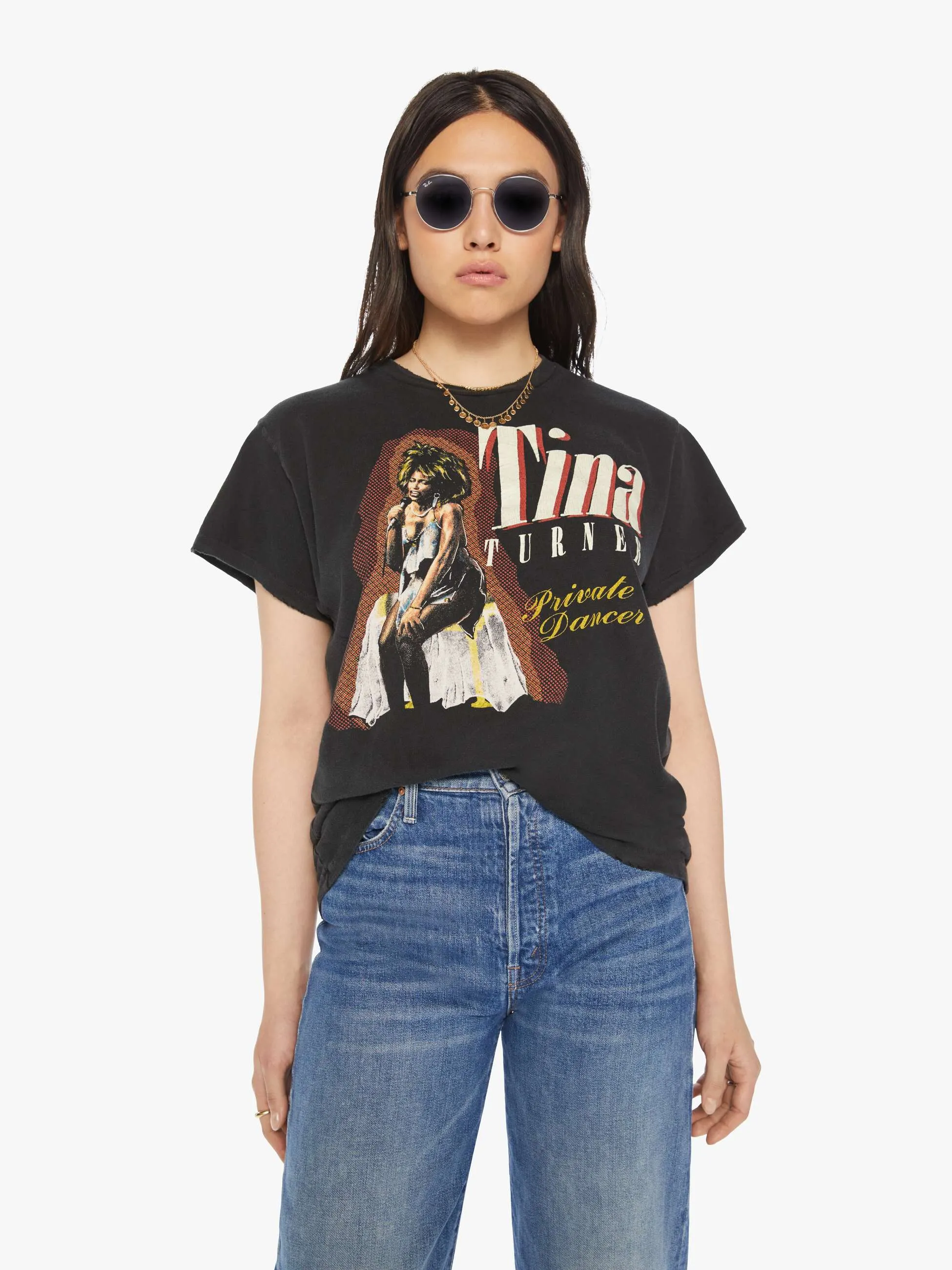 MadeWorn Tina Turner Tee - Coal sold by MOTHER product image thumbnail 2