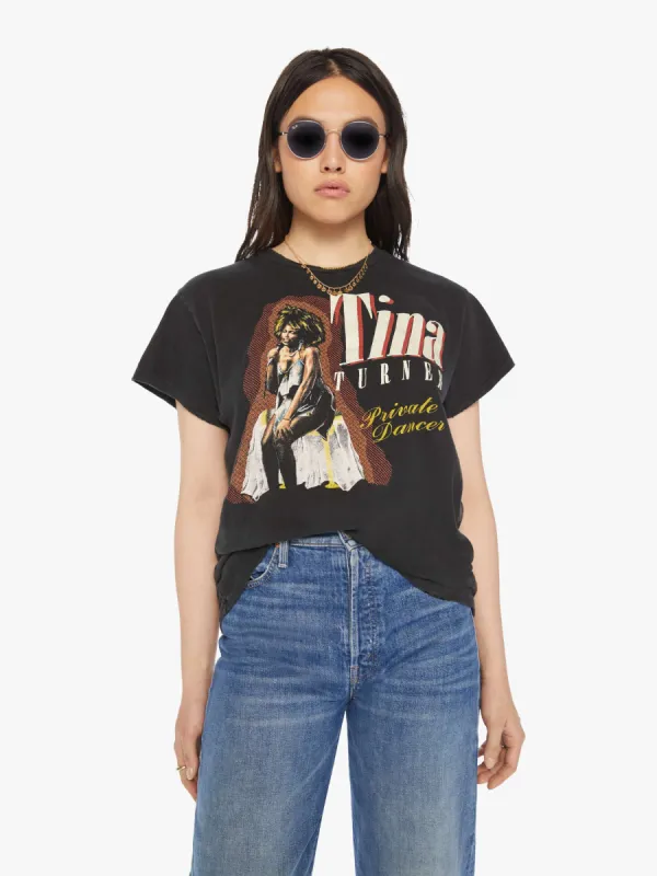 MadeWorn Tina Turner Tee - Coal sold by MOTHER