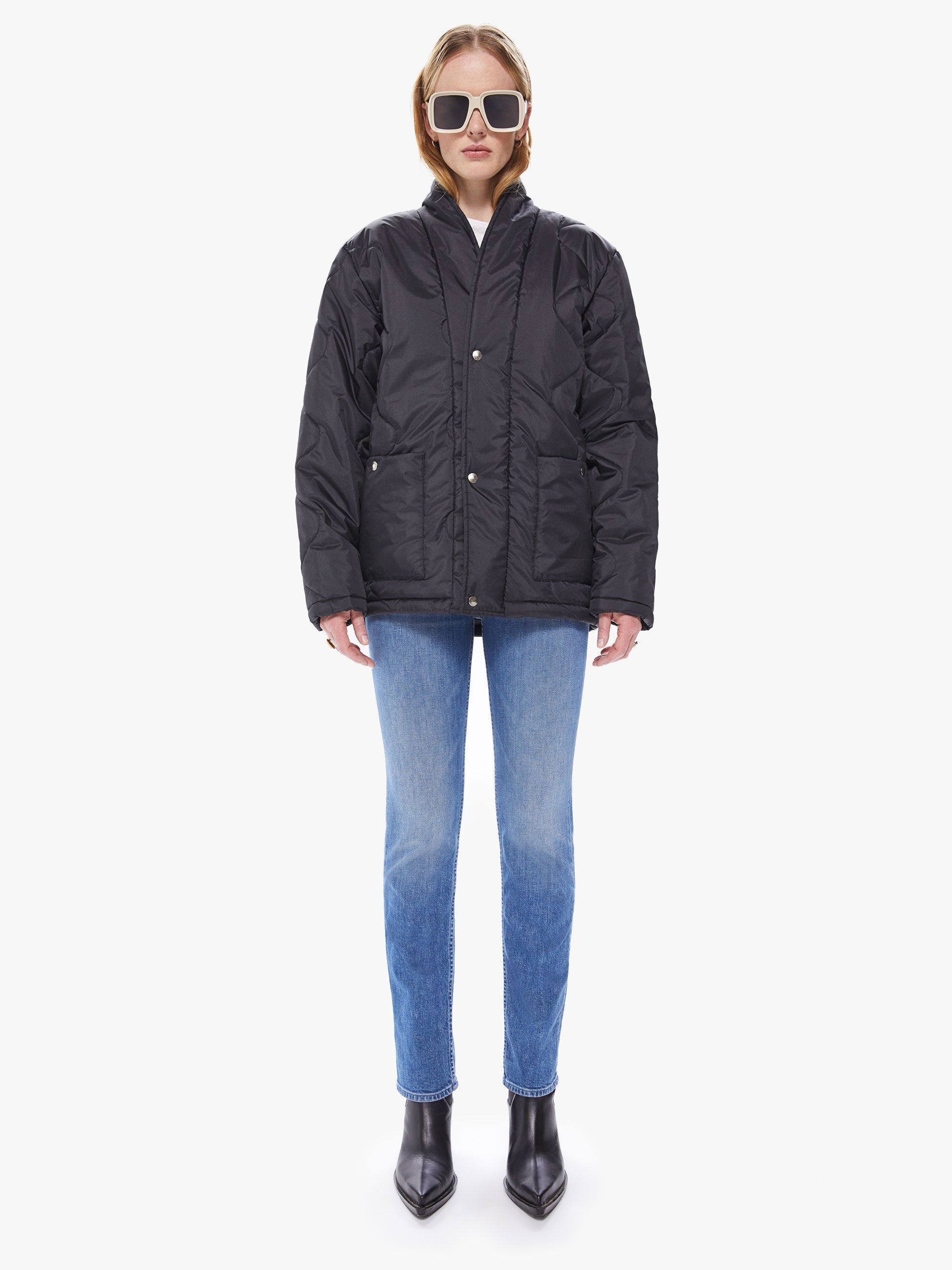 La Paz Barbosa Jacket - Black sold by MOTHER product image thumbnail 5