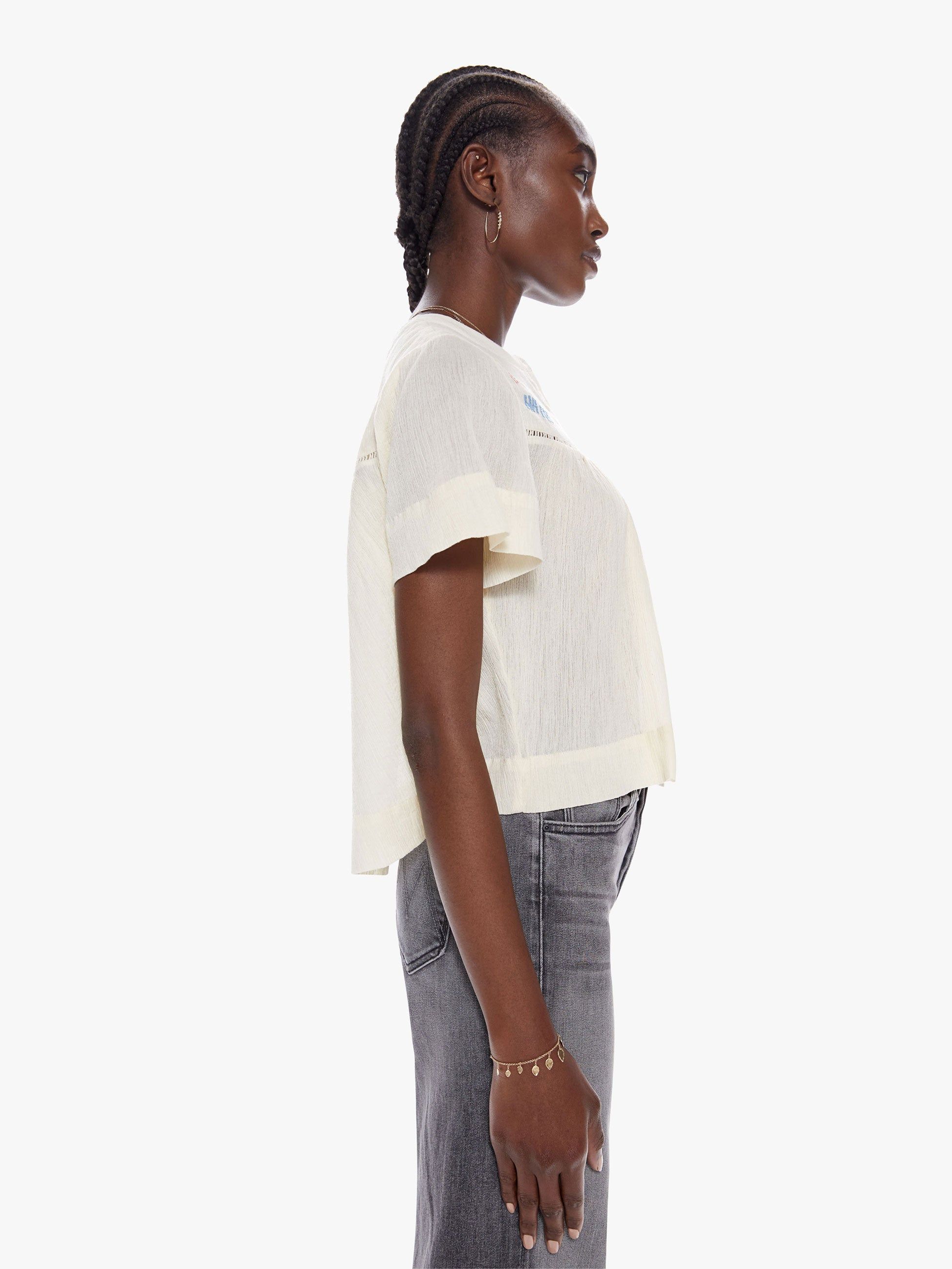 The Giggler Top - Haha sold by MOTHER product image thumbnail 3