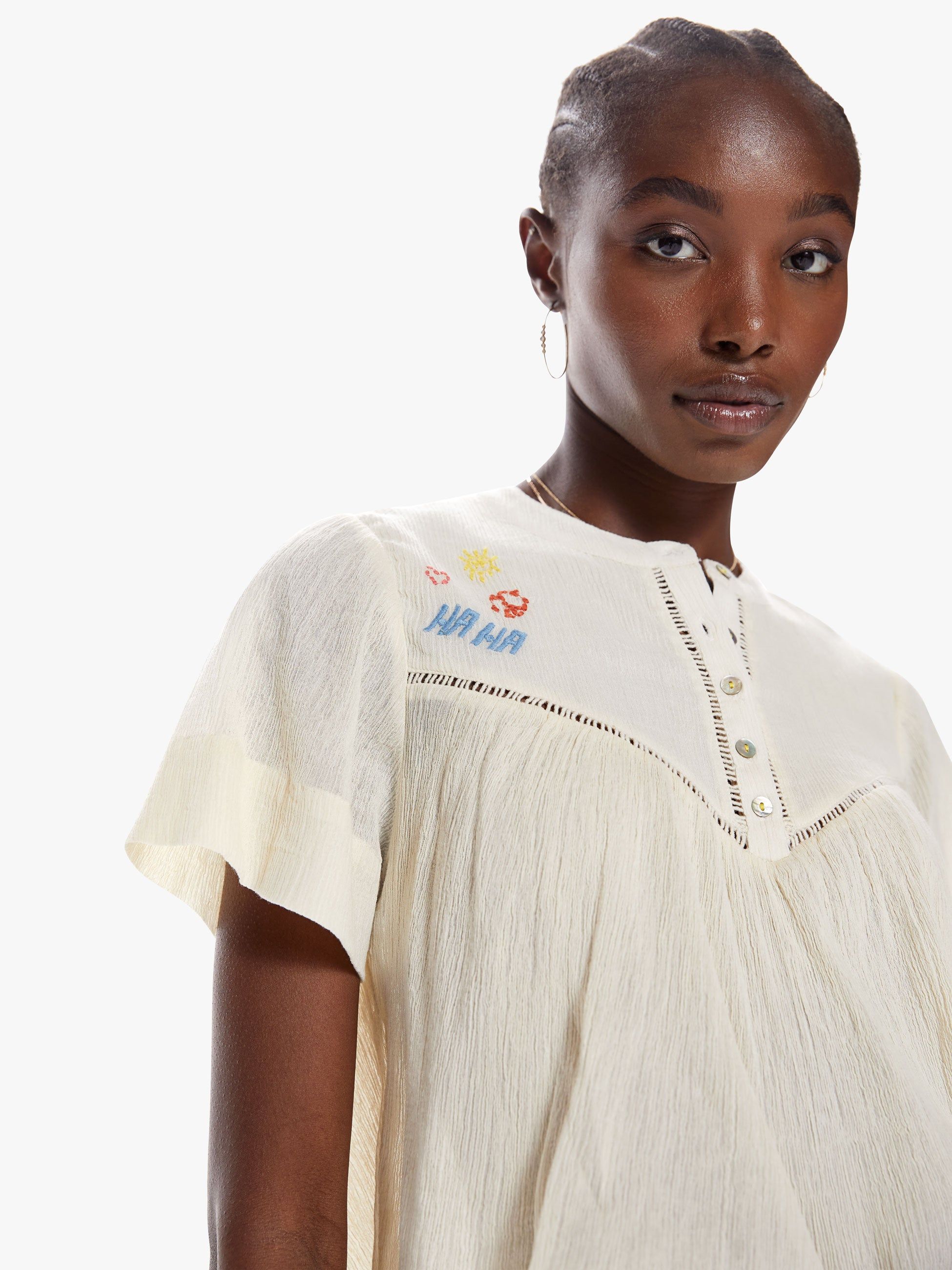 The Giggler Top - Haha sold by MOTHER product image thumbnail 6