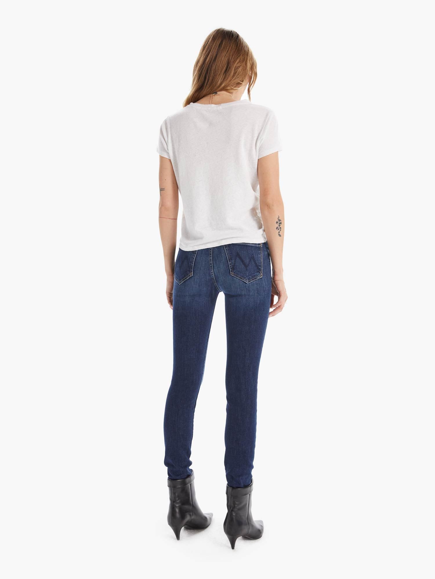 High Waisted Looker - Teaming Up sold by MOTHER product image thumbnail 4