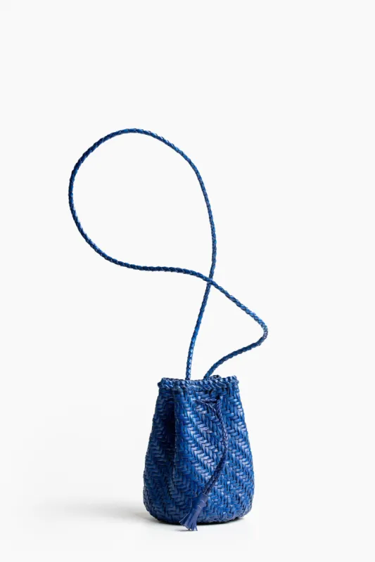 Basket Case Ziro Bucket Bag - Blue sold by MOTHER