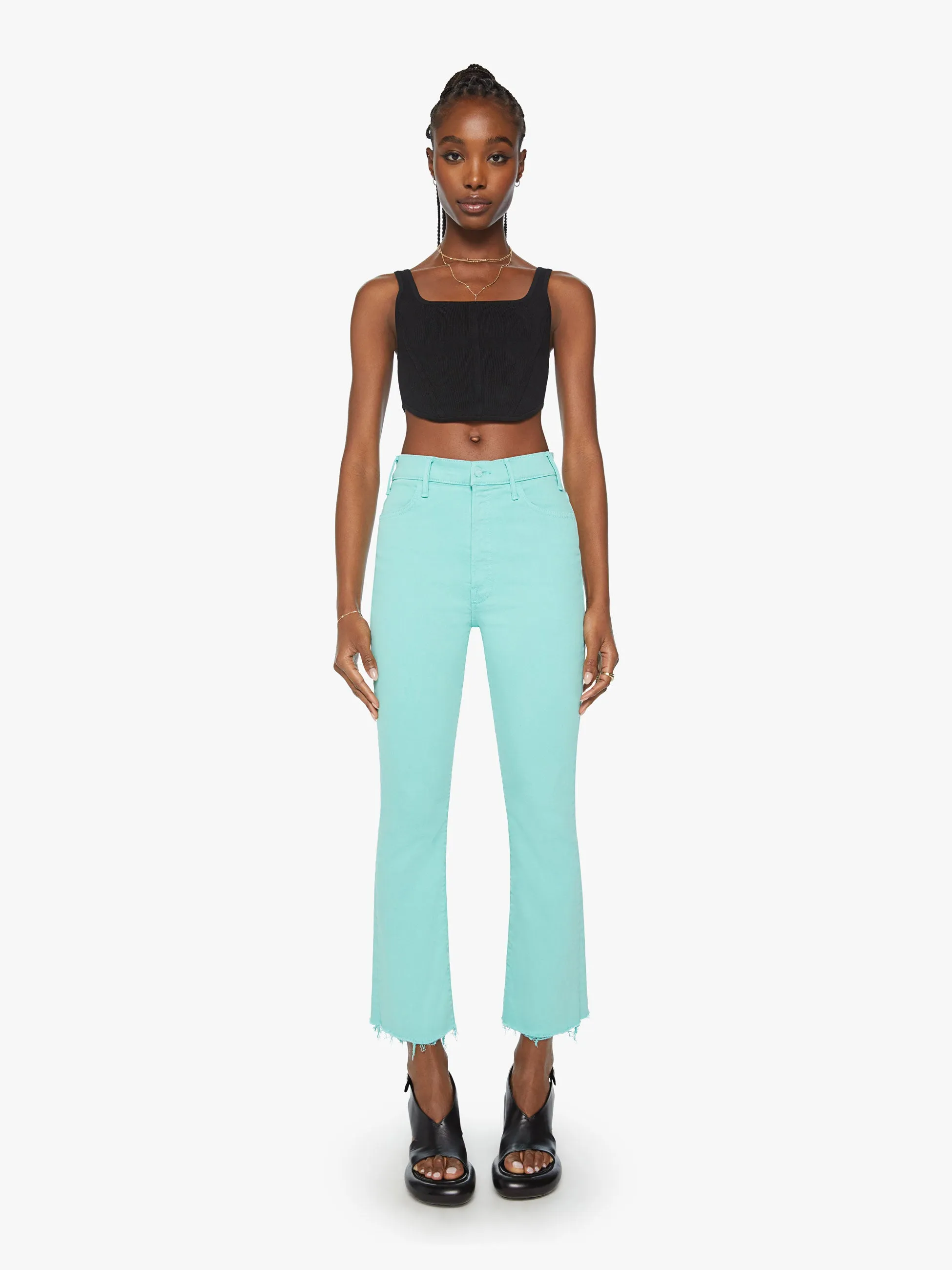 The Hustler Ankle Fray - Cascade sold by MOTHER product image thumbnail 2