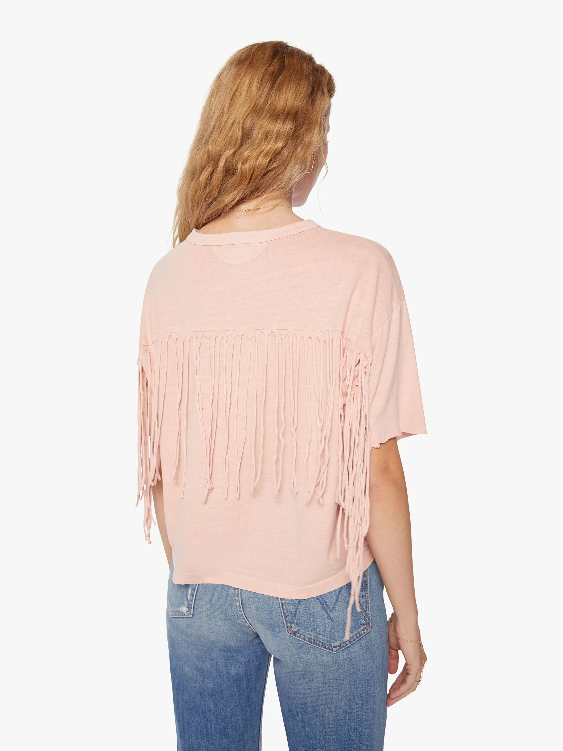 Dr. Collectors Model Rodeo Crop T - Crystal Pink sold by MOTHER