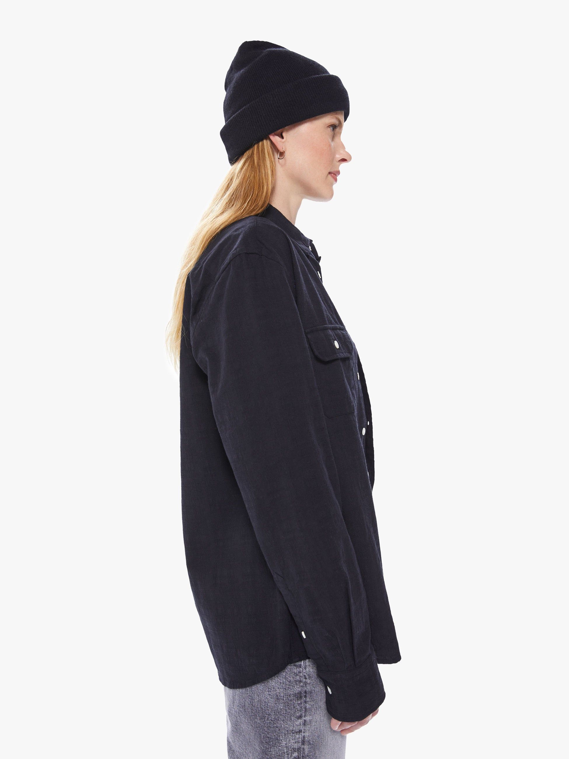 La Paz Pacheco Shirt - Black sold by MOTHER product image thumbnail 3