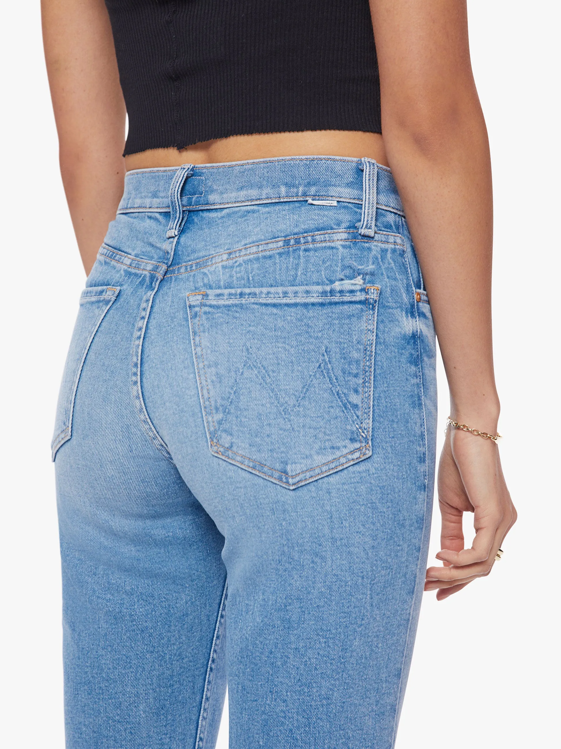 The Tomcat Ankle Fray - Kitty Corner sold by MOTHER product image thumbnail 5