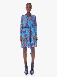 XiRENA Anastasia Dress - Cerulean Medley sold by MOTHER