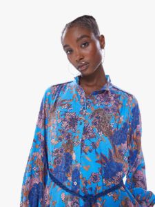 XiRENA Anastasia Dress - Cerulean Medley sold by MOTHER