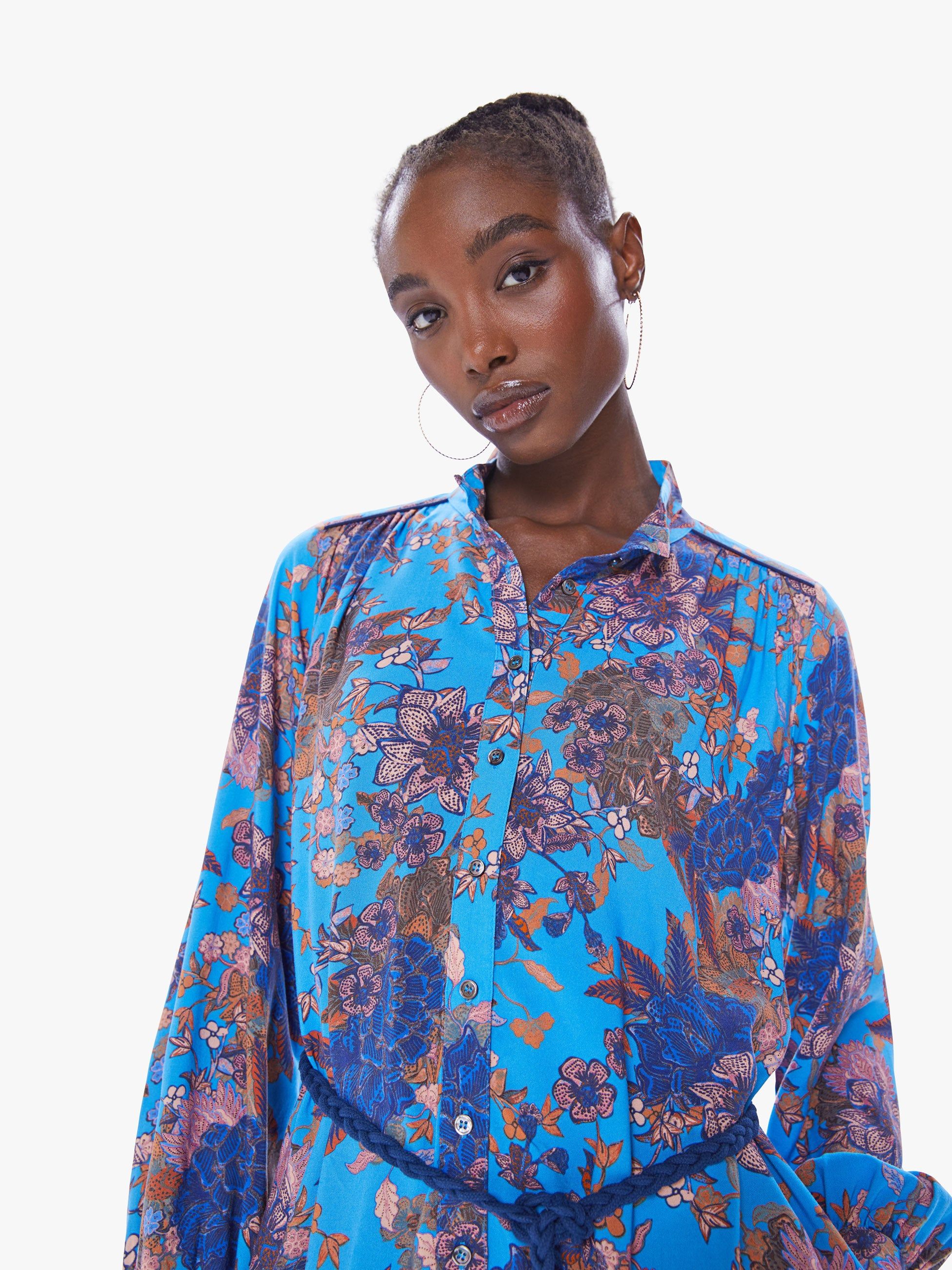 XiRENA Anastasia Dress - Cerulean Medley sold by MOTHER product image thumbnail 5