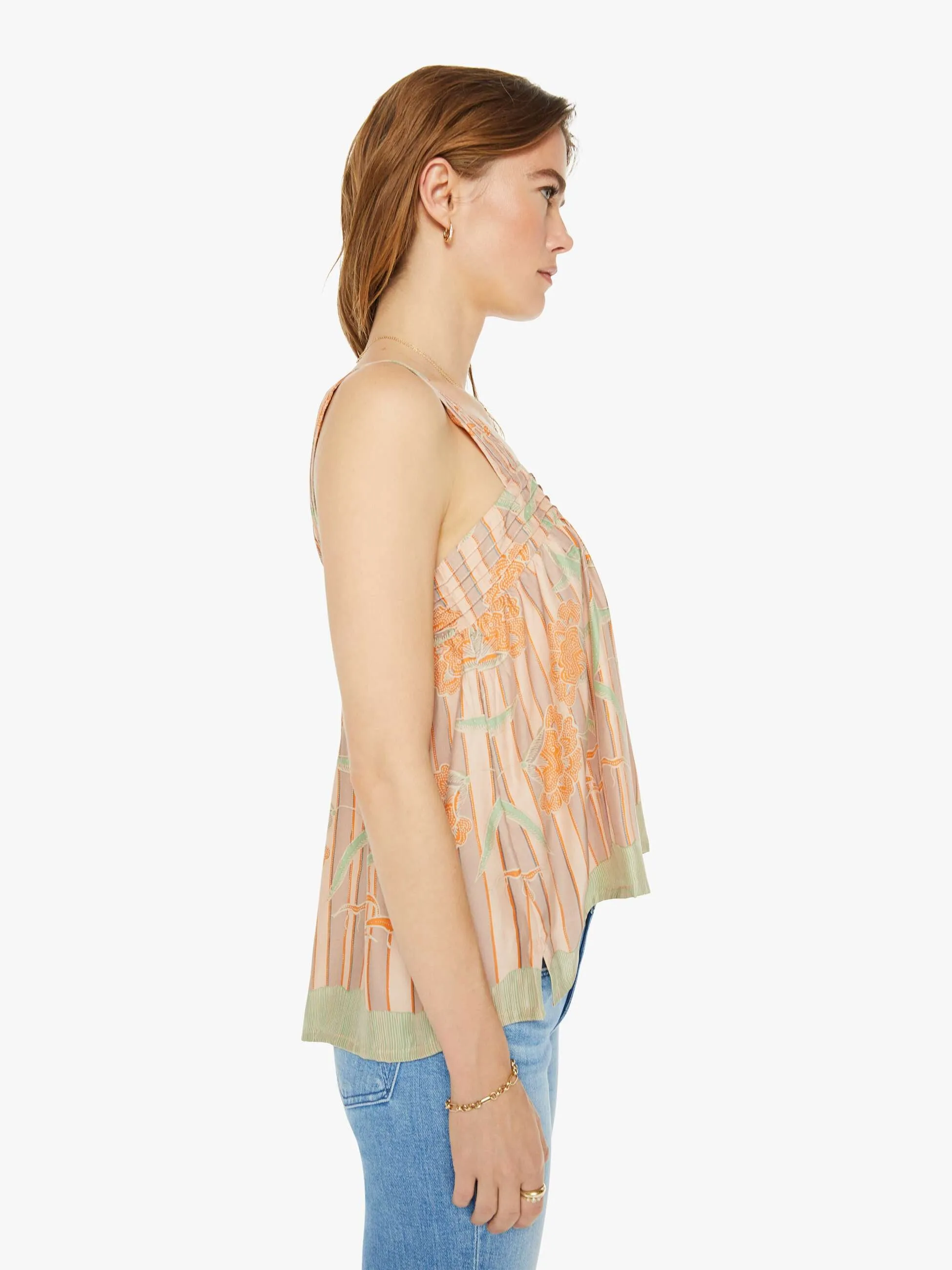 Natalie Martin Jasmine Top - Chamomile Apricot sold by MOTHER product image thumbnail 3