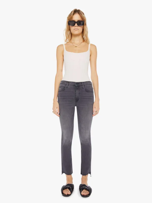 The Mid Rise Dazzler Ankle Step Fray - Lighting Up Lanterns sold by MOTHER