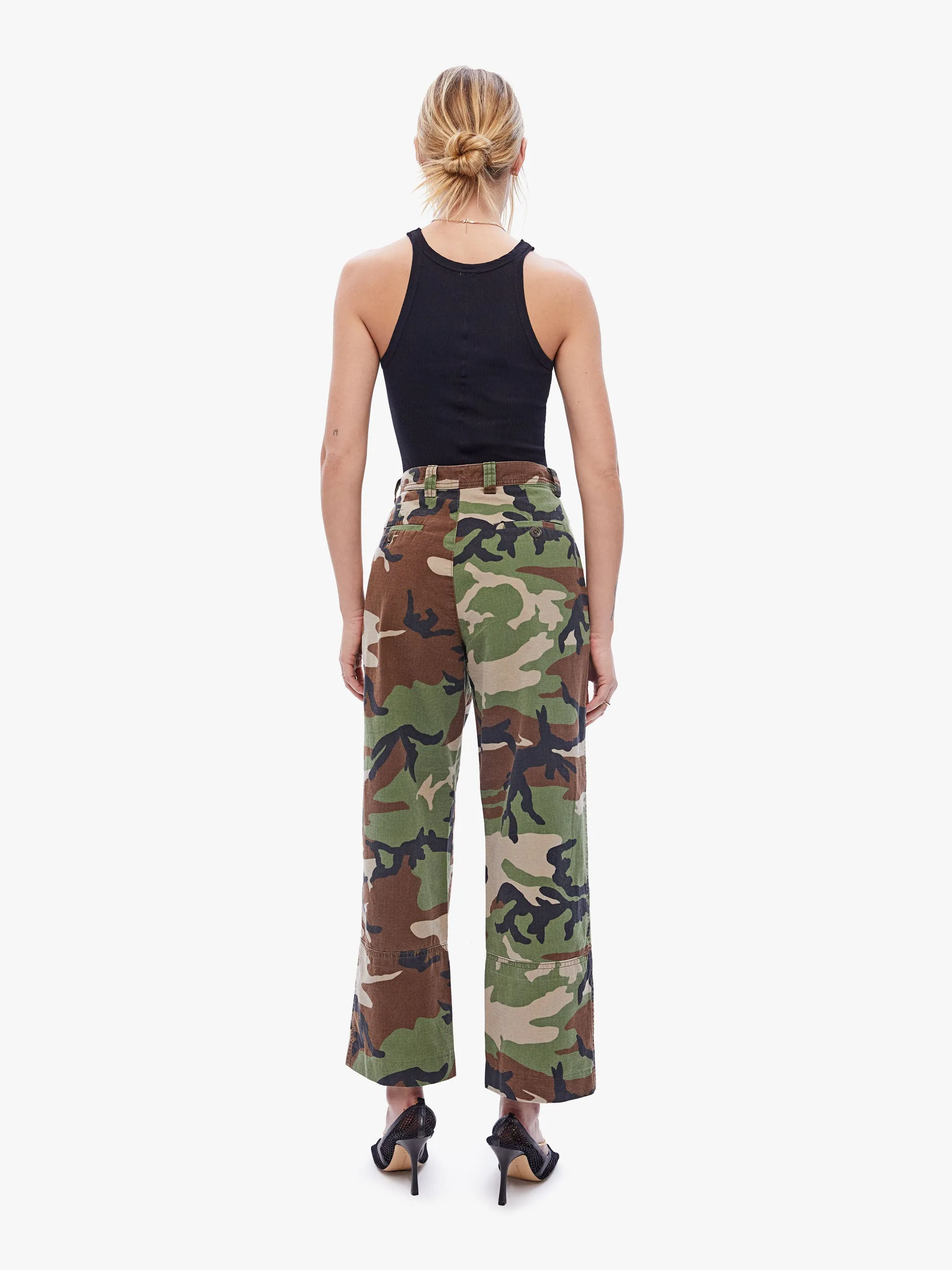SPRWMN Slash Pocket Trouser - Camouflage sold by MOTHER product image thumbnail 4