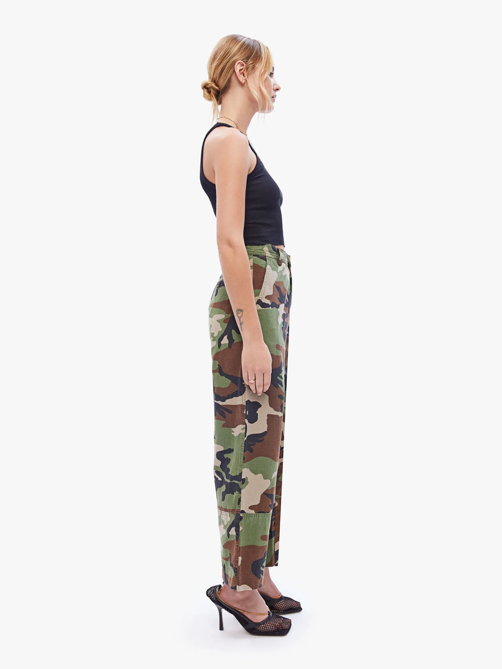 SPRWMN Slash Pocket Trouser - Camouflage sold by MOTHER product image thumbnail 3