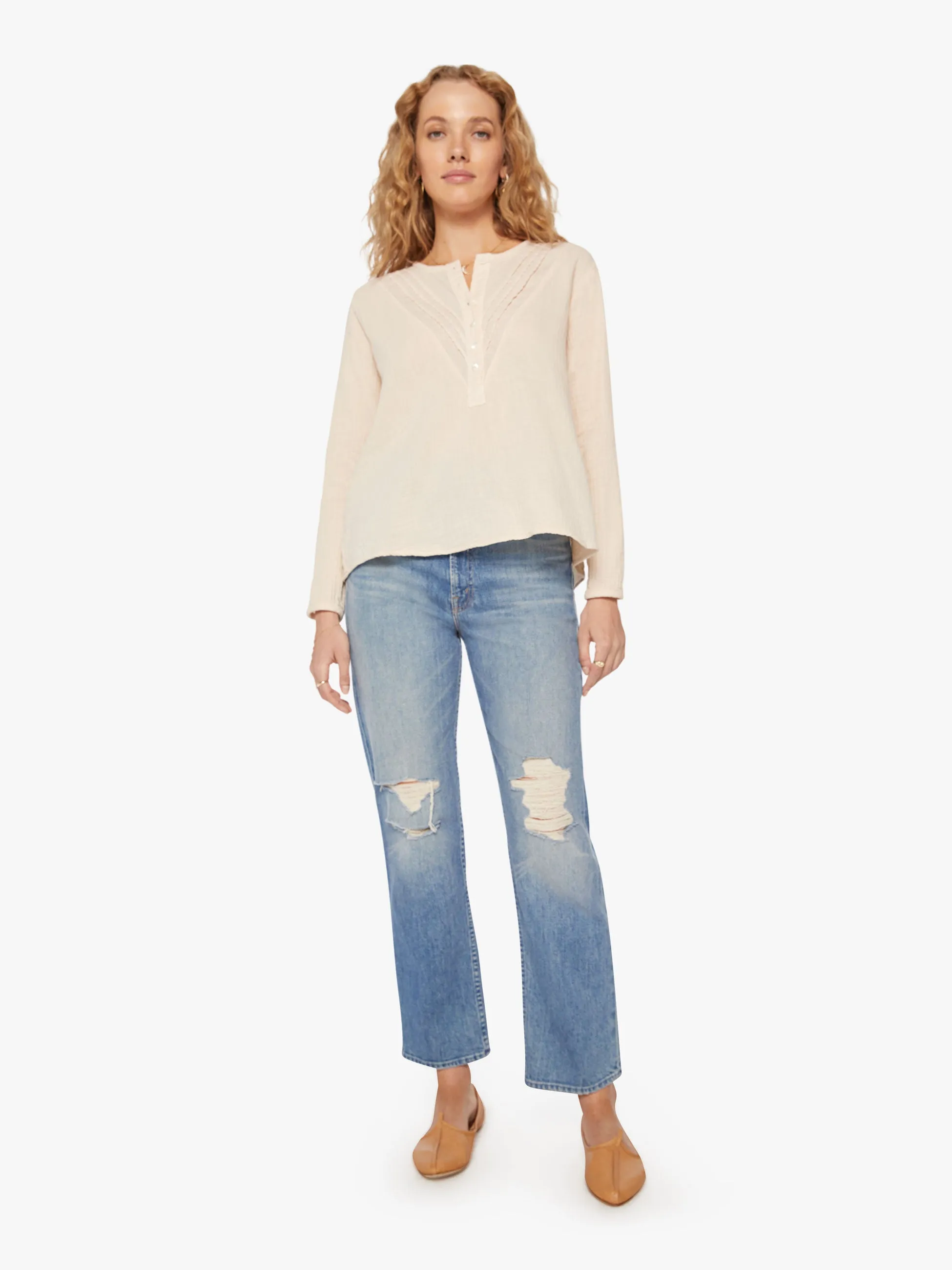 XiRENA Lana Top - Oat sold by MOTHER product image thumbnail 5