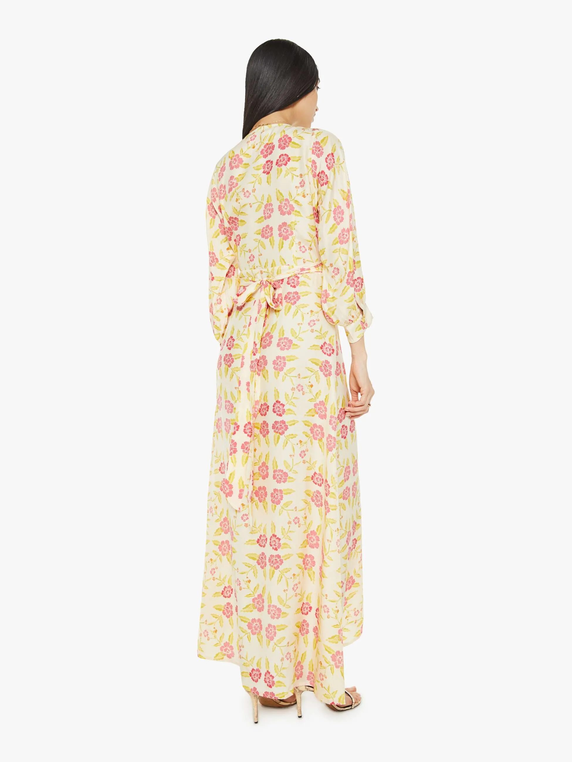 Natalie Martin Kate Long Sleeve Dress - Prairie Dusty Crimson sold by MOTHER product image thumbnail 4