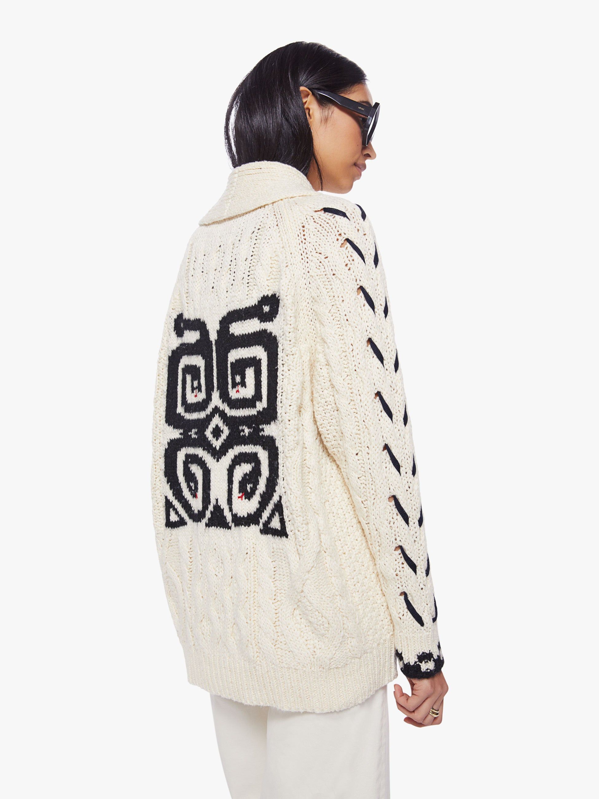 The Concert Cardigan - Charmed, I'm Sure sold by MOTHER product image thumbnail 4