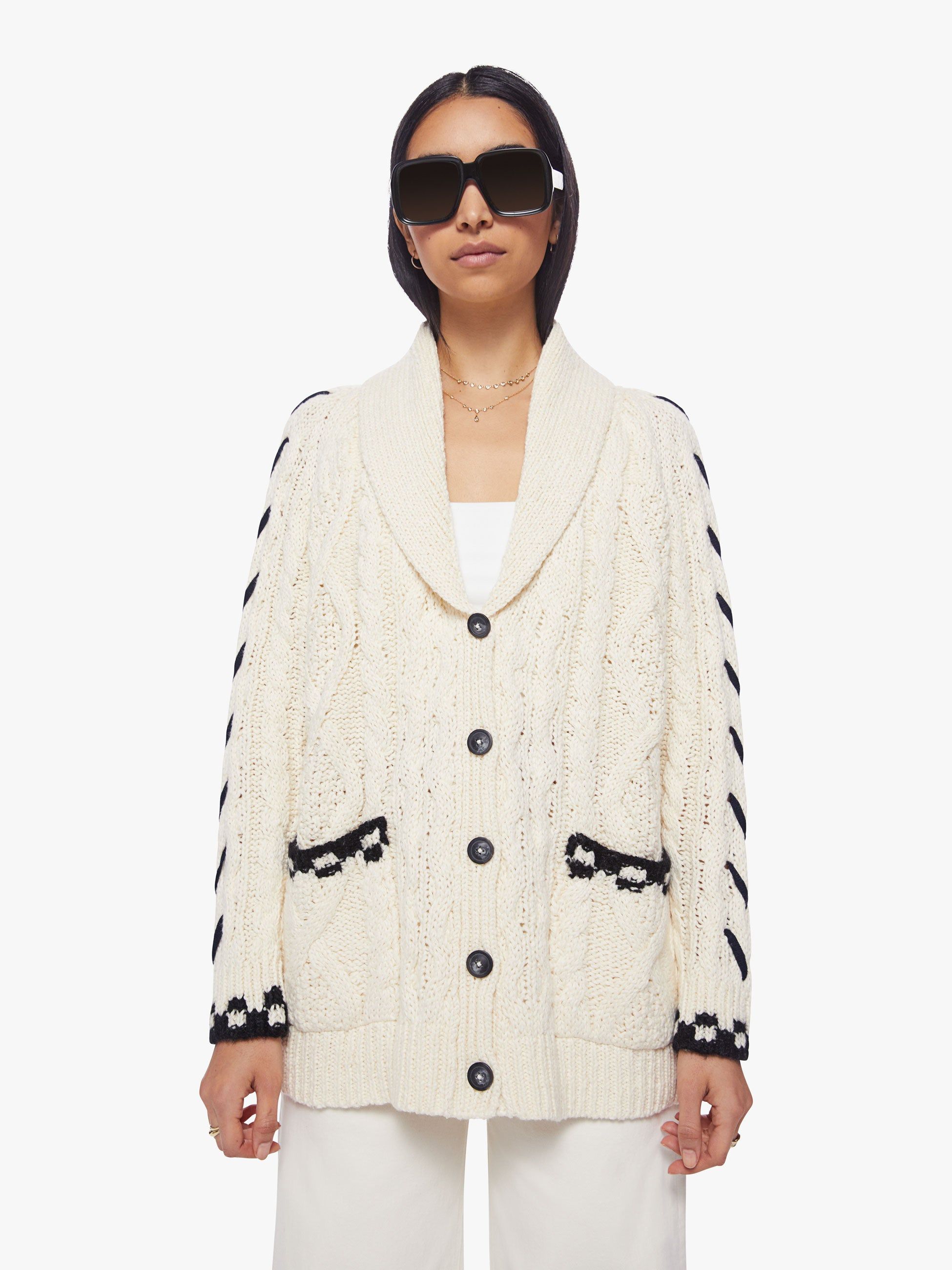 The Concert Cardigan - Charmed, I'm Sure sold by MOTHER