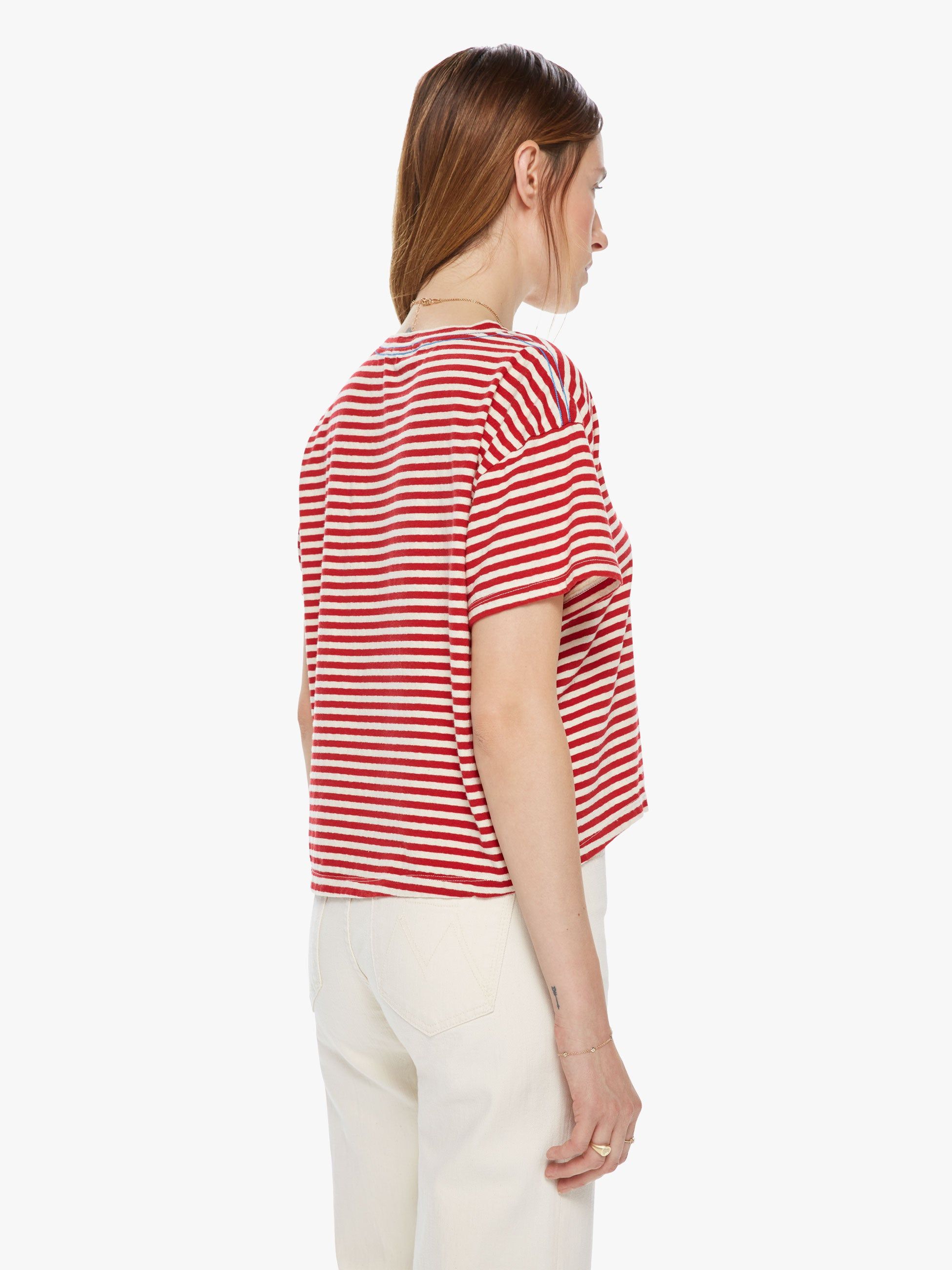 The Big Shot - Chemise A Rayures sold by MOTHER product image thumbnail 4