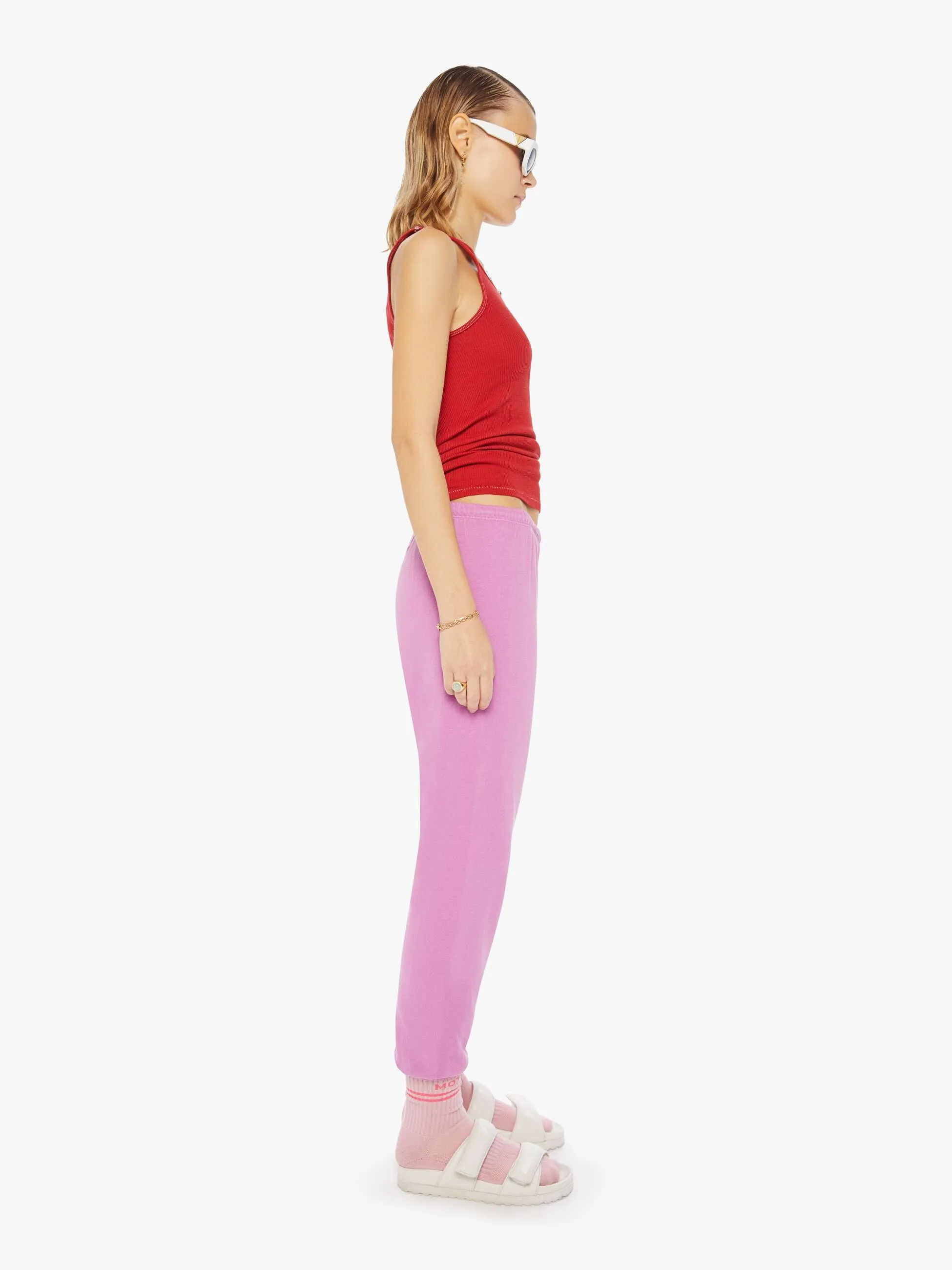 FREECITY Large Sweatpant - Pinklips Cherry sold by MOTHER product image thumbnail 3
