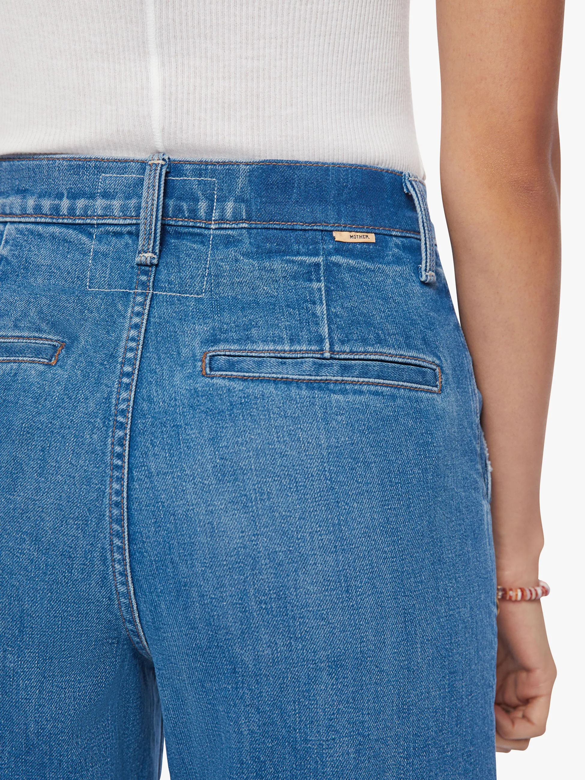 High Waisted Spinner Prep Skimp - Flashback sold by MOTHER product image thumbnail 5