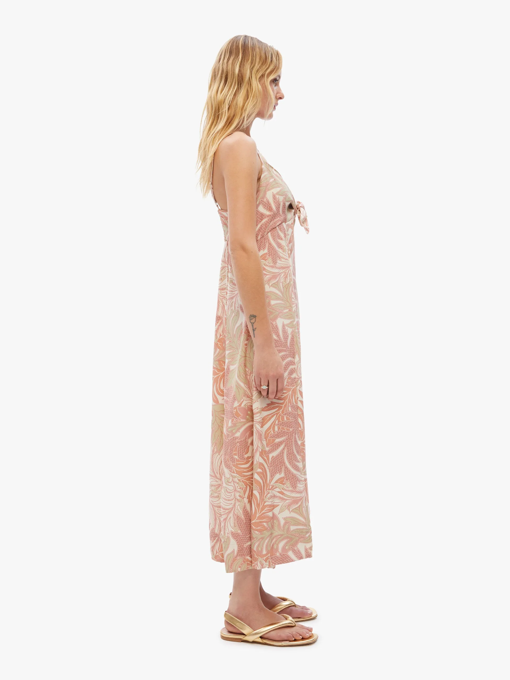 Natalie Martin Sophie Dress - Jungle Print Clay sold by MOTHER product image thumbnail 3