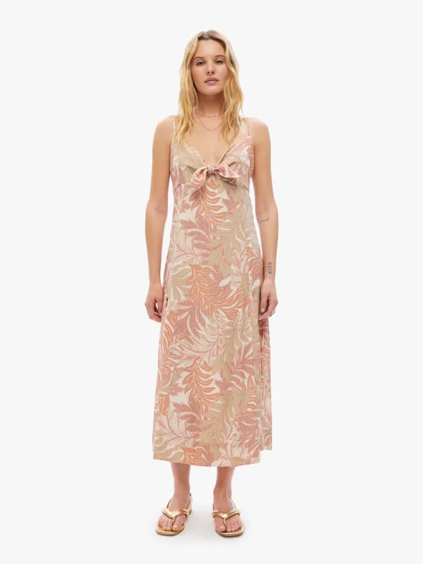Natalie Martin Sophie Dress - Jungle Print Clay sold by MOTHER