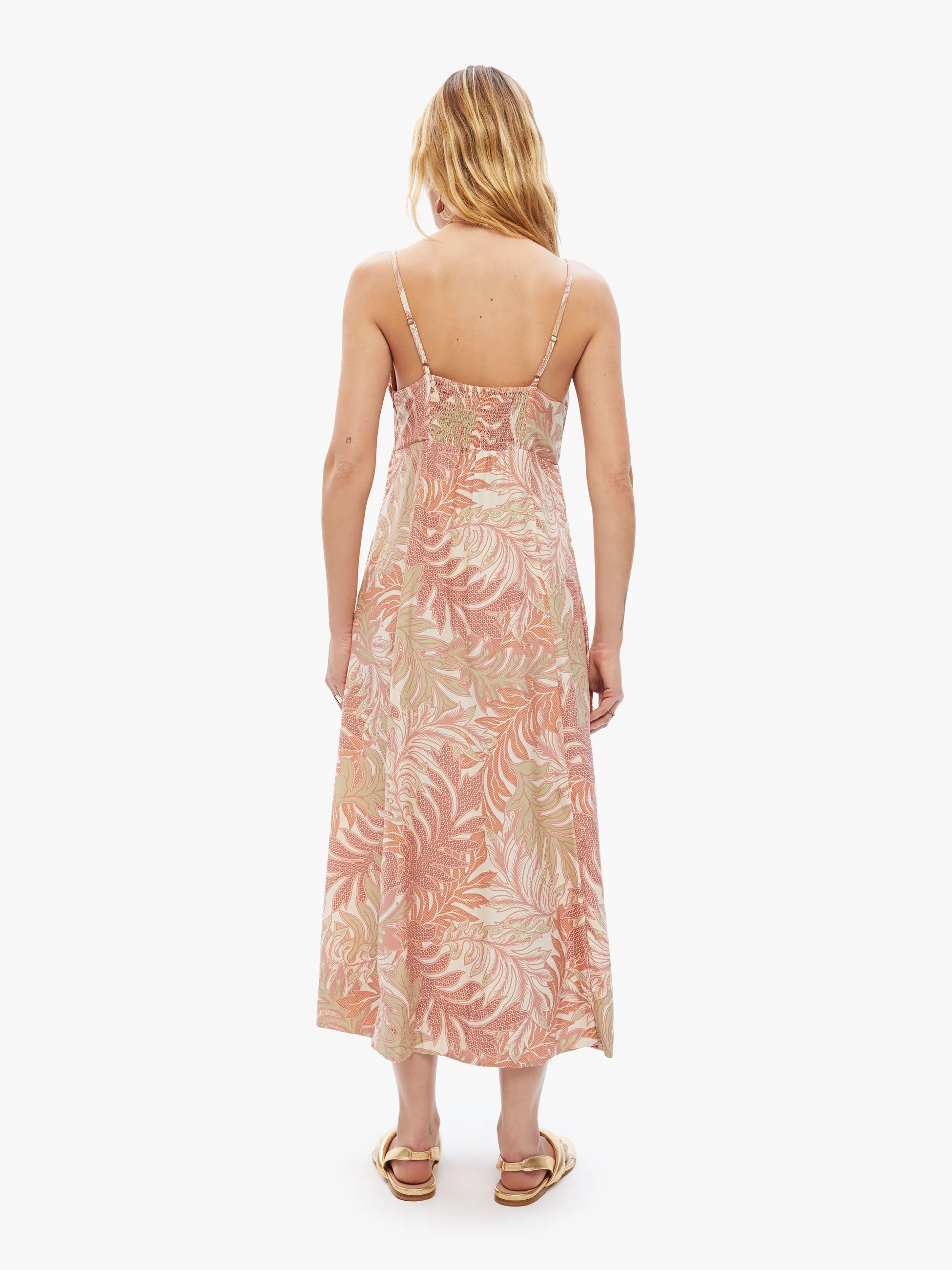 Natalie Martin Sophie Dress - Jungle Print Clay sold by MOTHER product image thumbnail 4