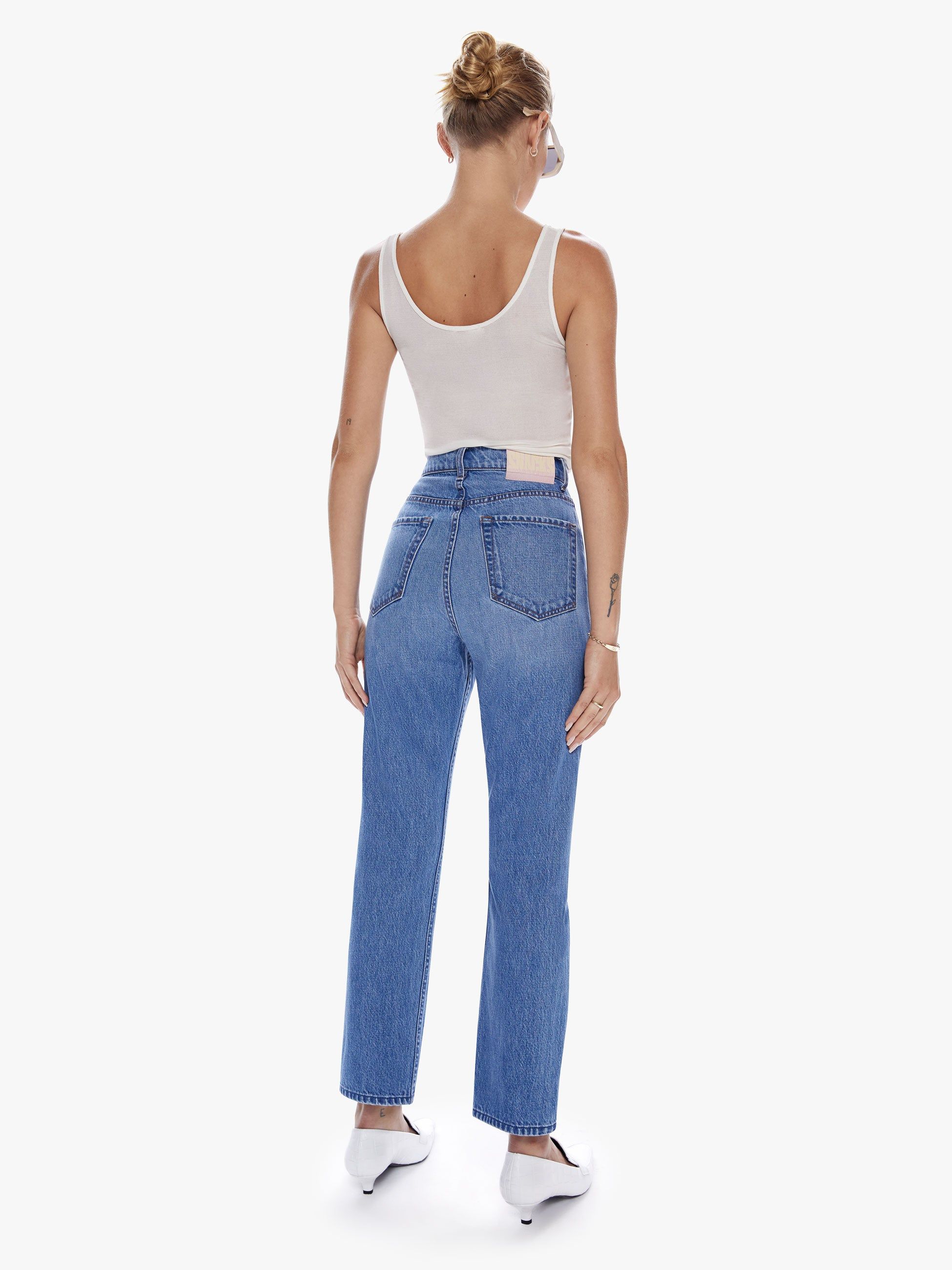 SNACKS! The Tippy Top Sweet Tooth Ankle - Delicious Memories sold by MOTHER product image thumbnail 4