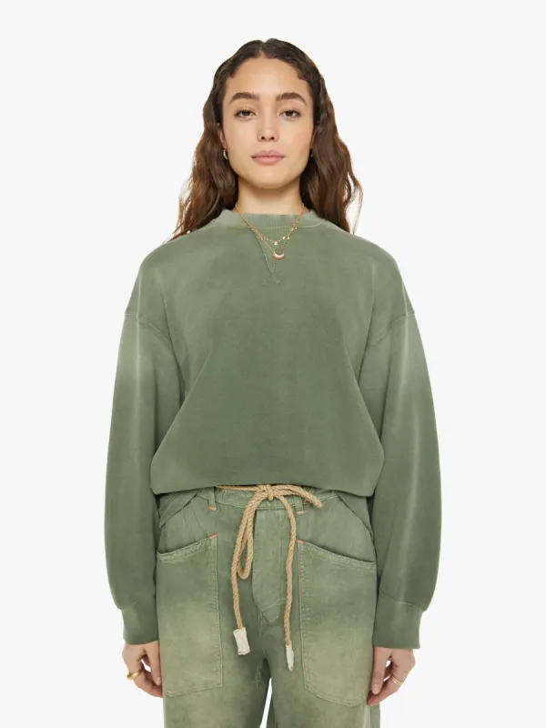 Dr. Collectors Relax French Terry Sweatshirt - Olive Army made by MOTHER