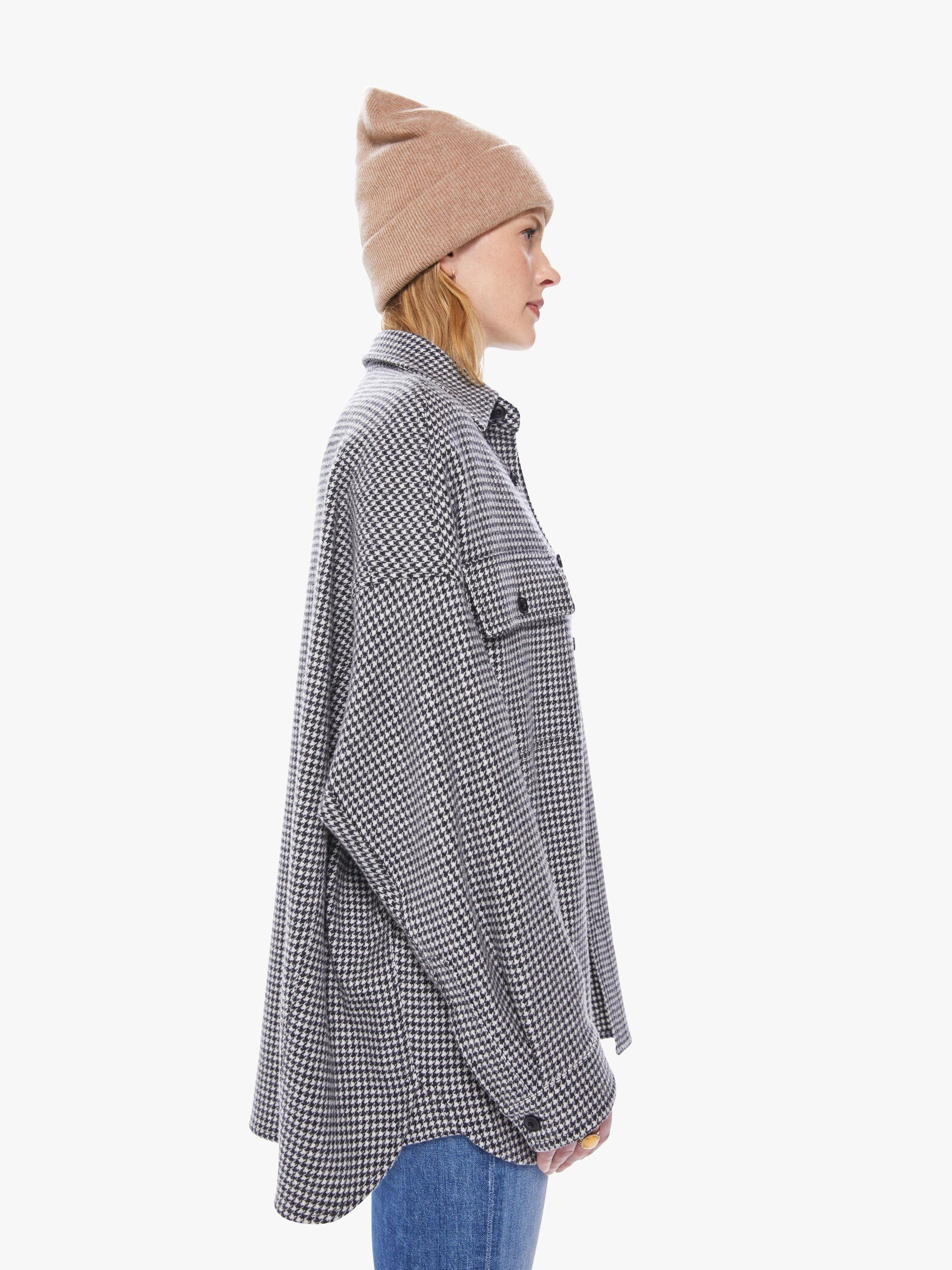 Destin Luna Pied Shirt - White sold by MOTHER product image thumbnail 3