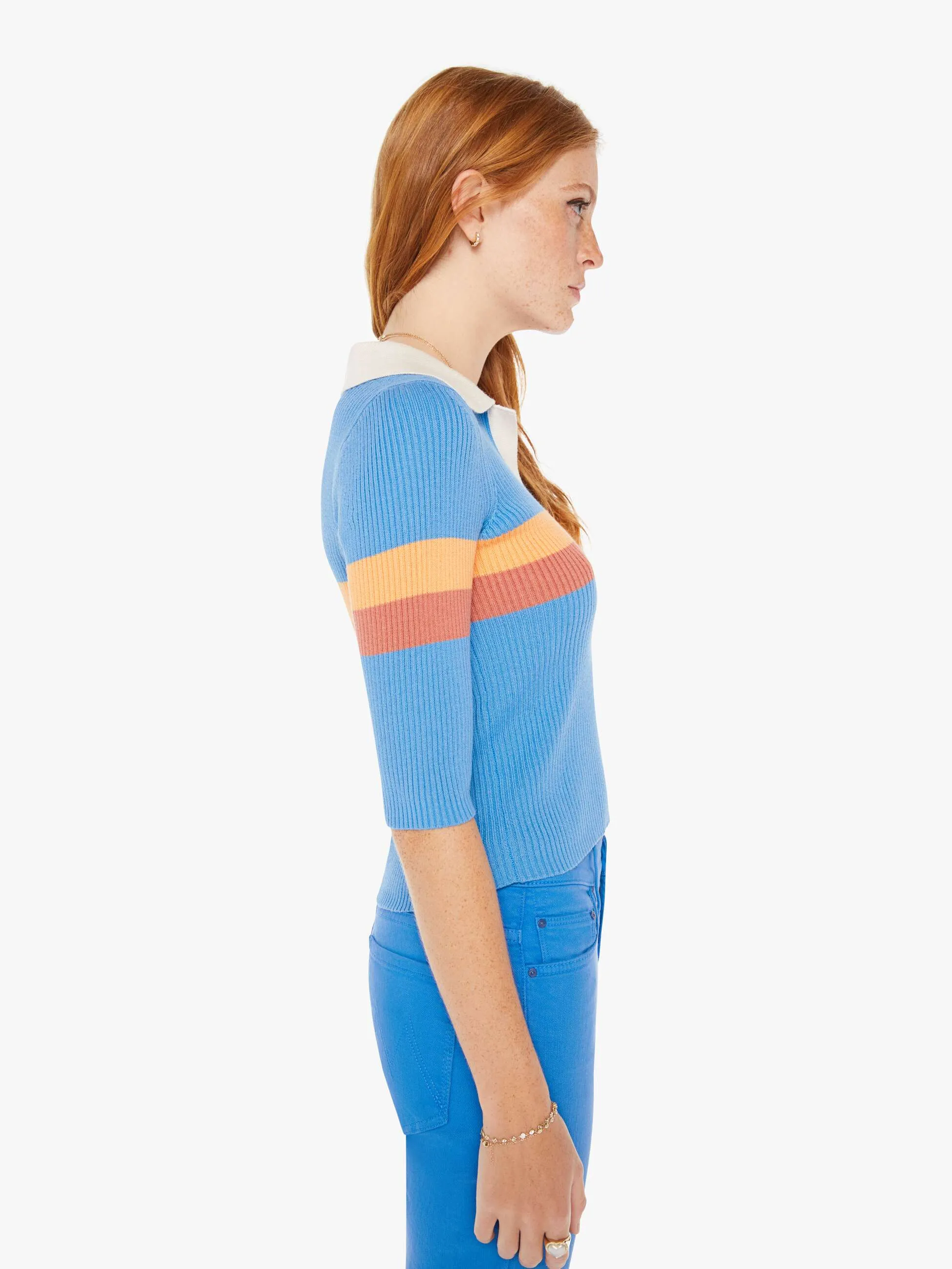 The Long Sleeve Playing Field Concert - Moto Blue sold by MOTHER product image thumbnail 3