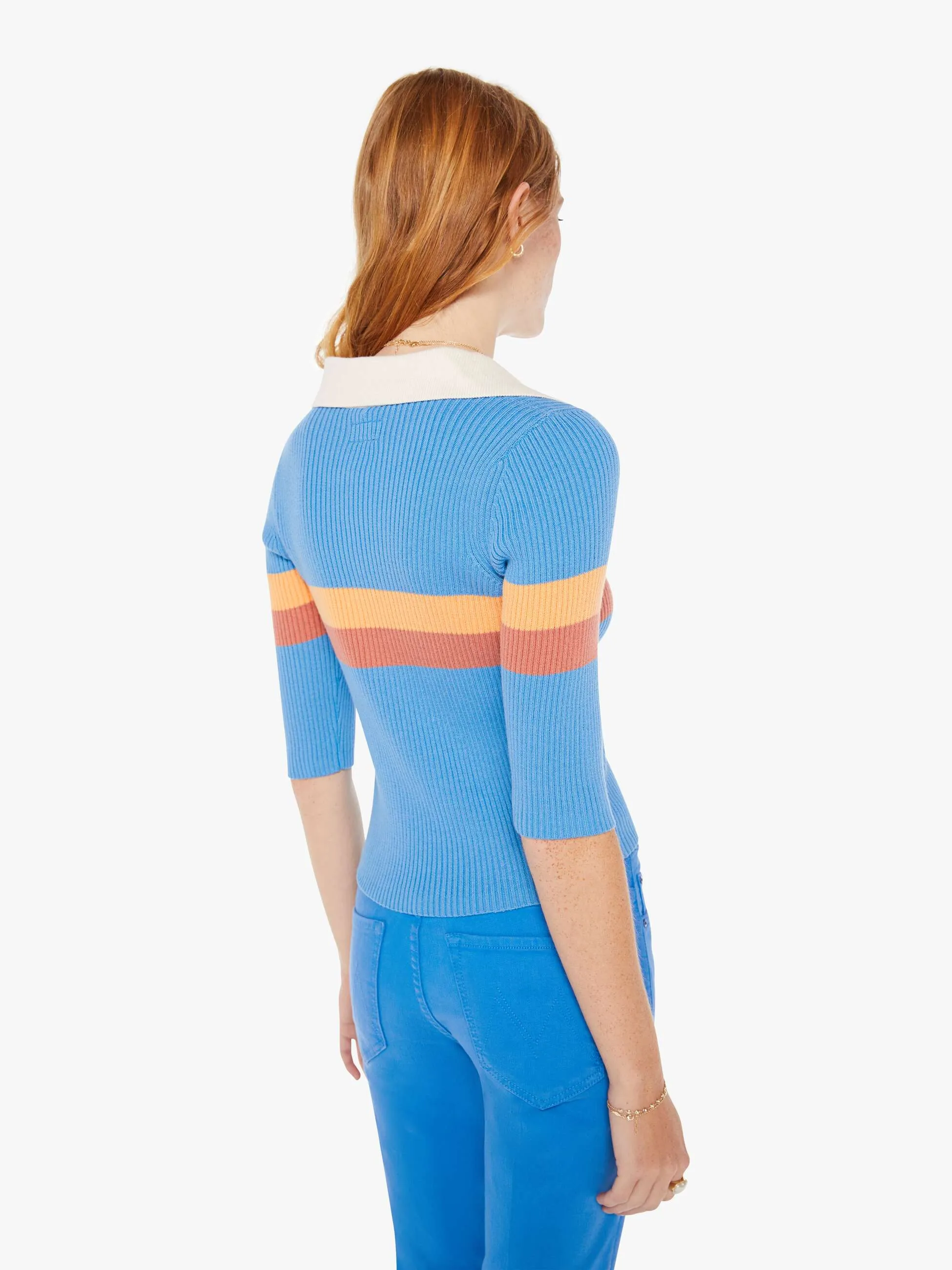 The Long Sleeve Playing Field Concert - Moto Blue sold by MOTHER product image thumbnail 4