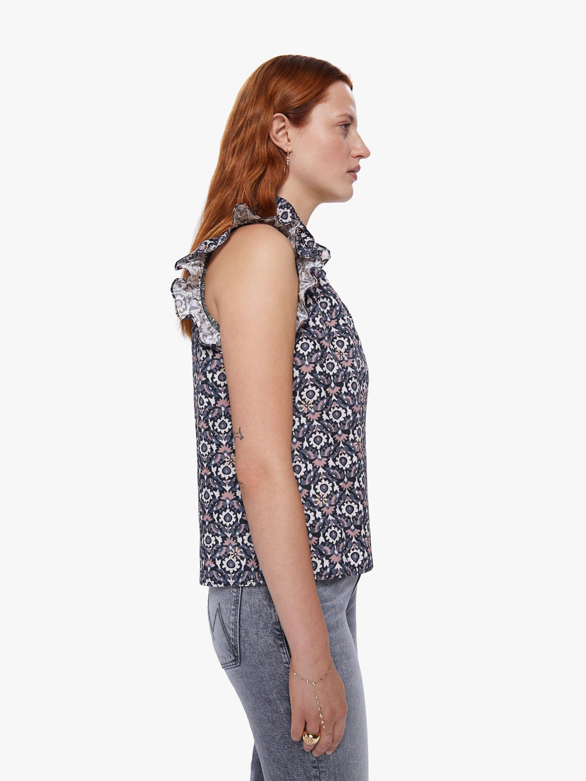 XiRENA Bex Top - Grey Bird sold by MOTHER product image thumbnail 3