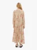 Natalie Martin Fiore Maxi - Sunflower Stripe Print Clay sold by MOTHER