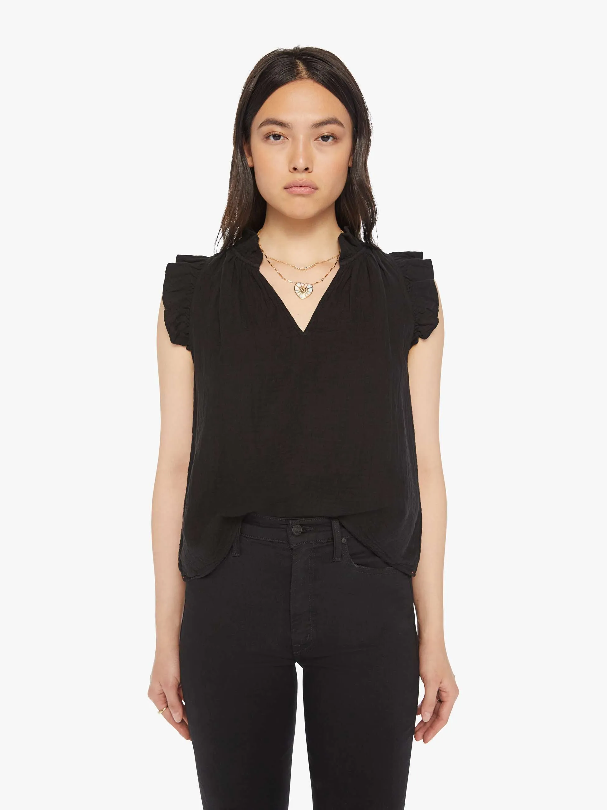 XiRENA Bex Top - Black sold by MOTHER product image thumbnail 2